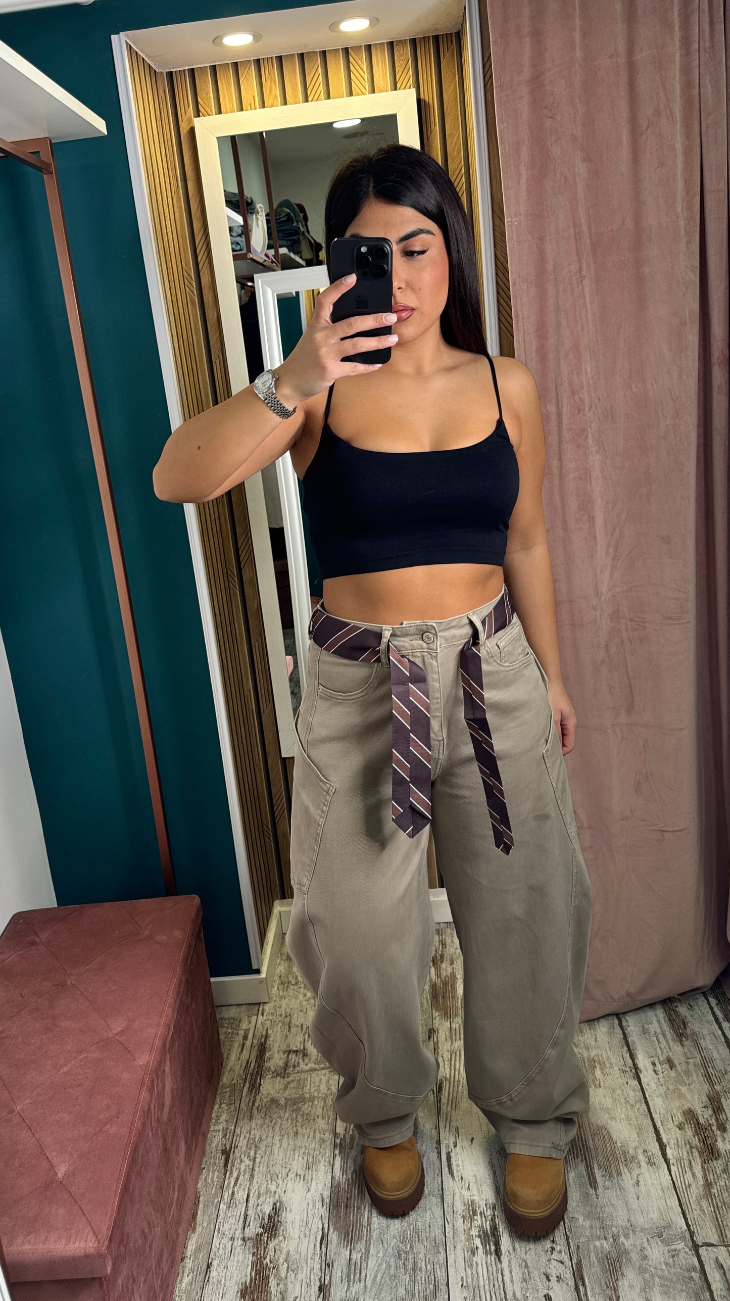 Crop top lycra