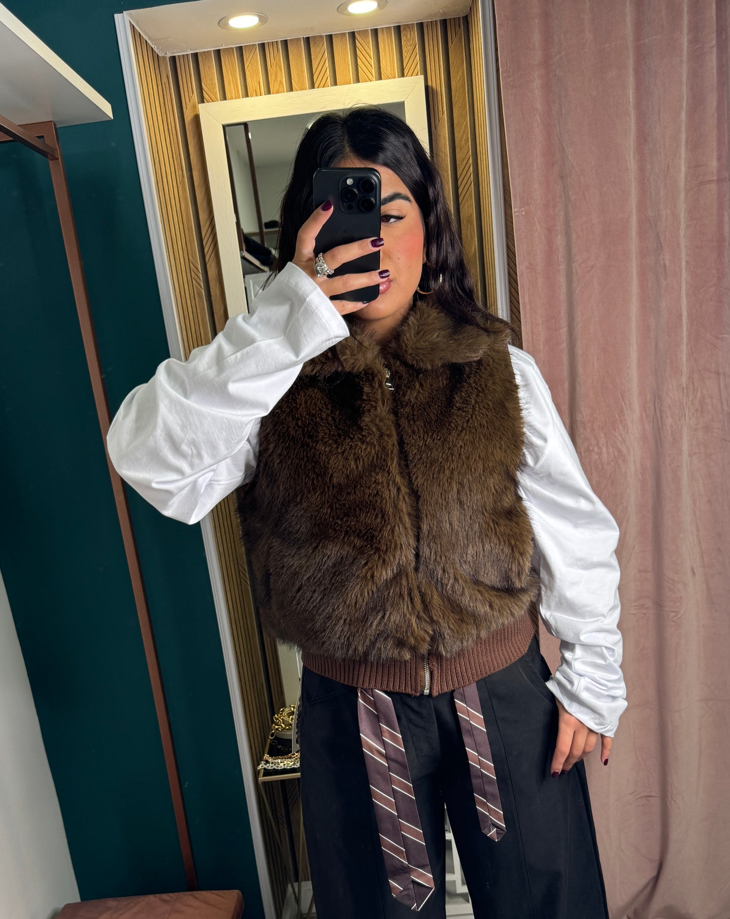 Bomberino in pelliccia