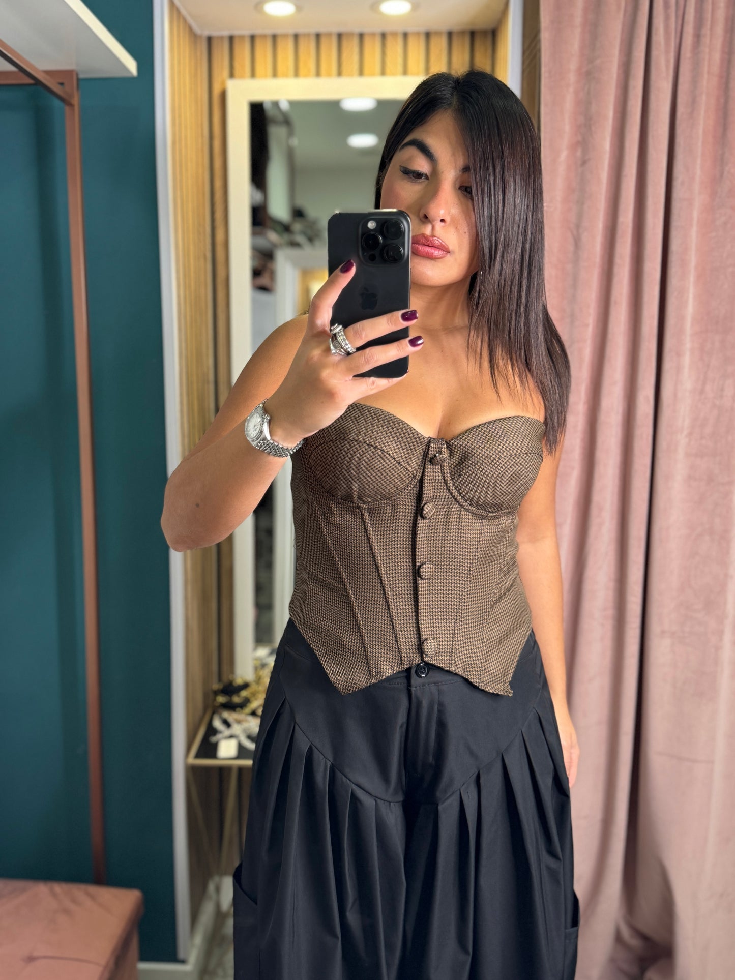 Pantaloni Plena nero