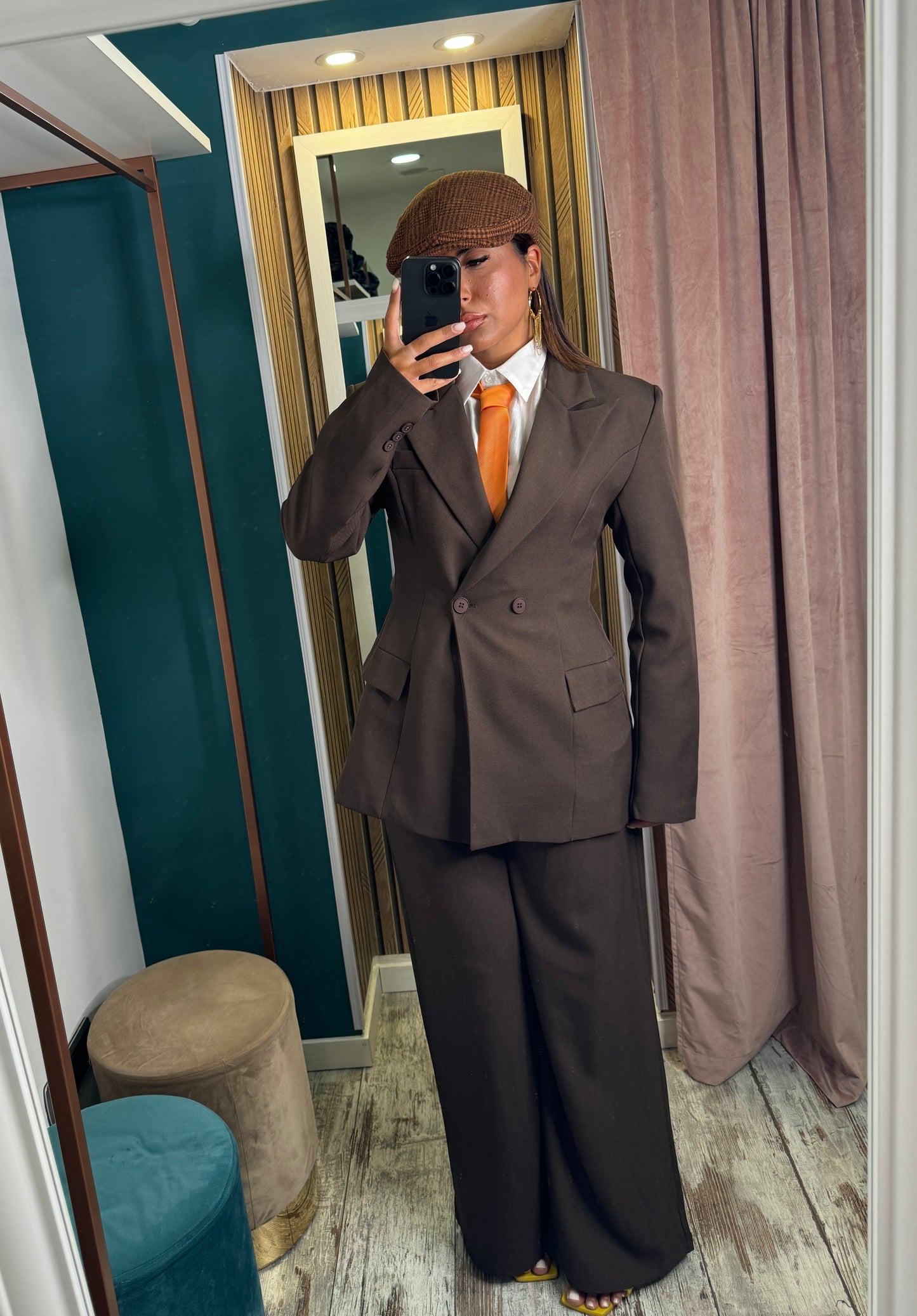 Tailleur premium choco