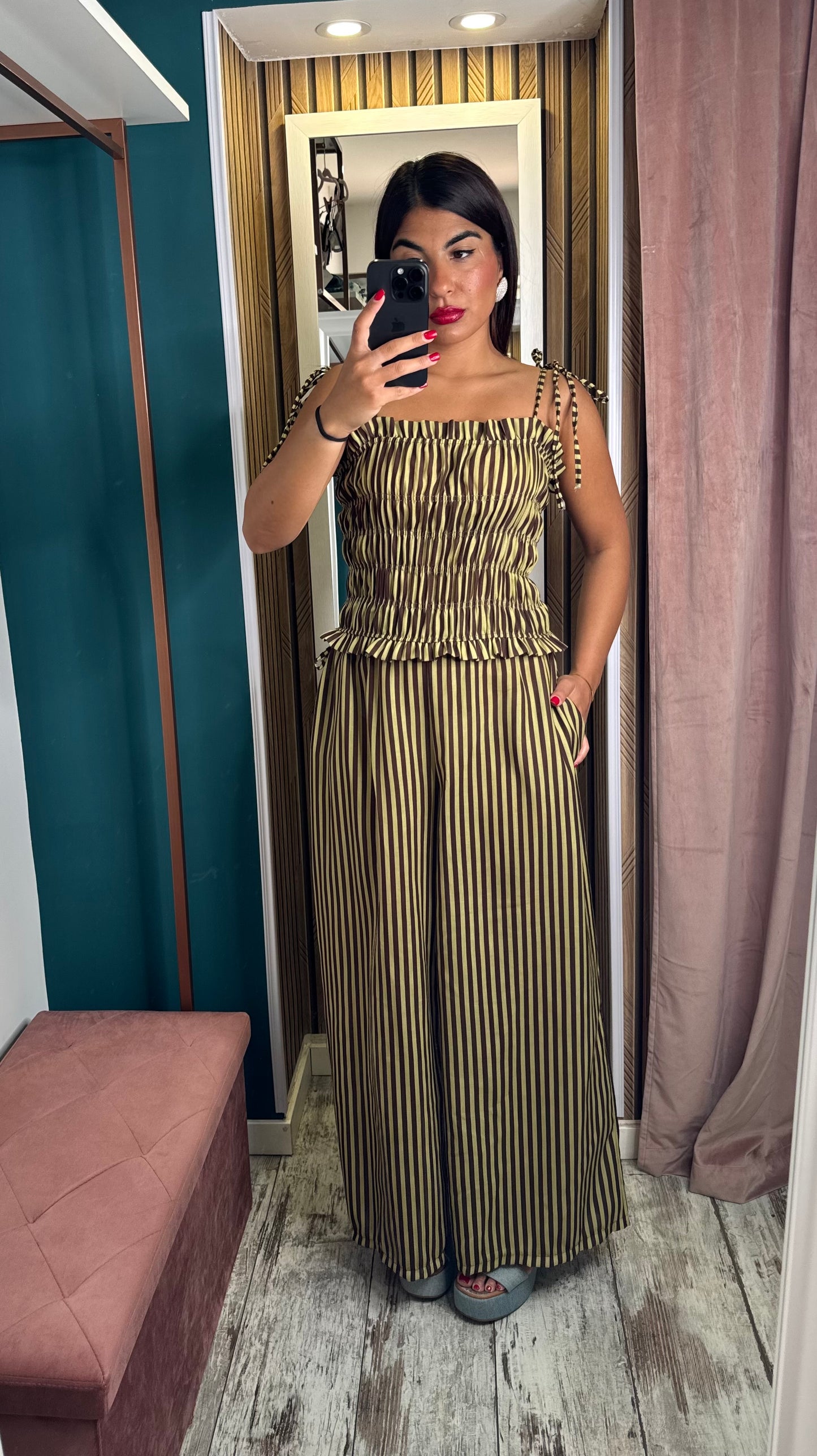 Coordinato righe Denny