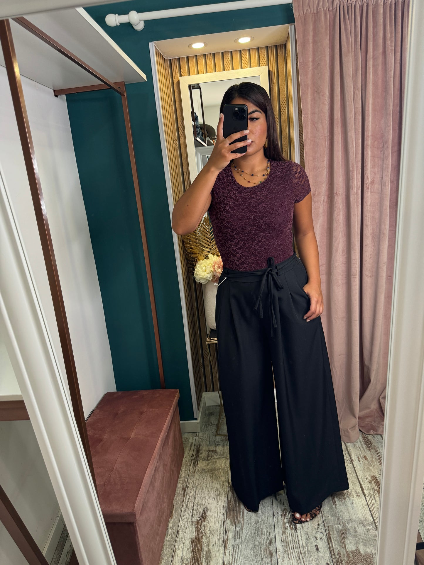 Pantaloni Wide Leg
