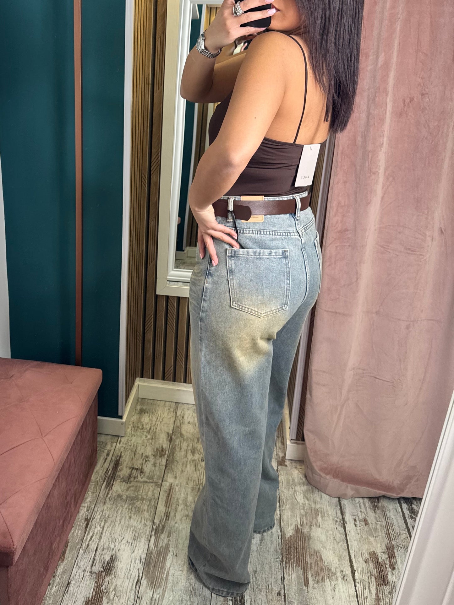 Jeans Peaky sabbiato