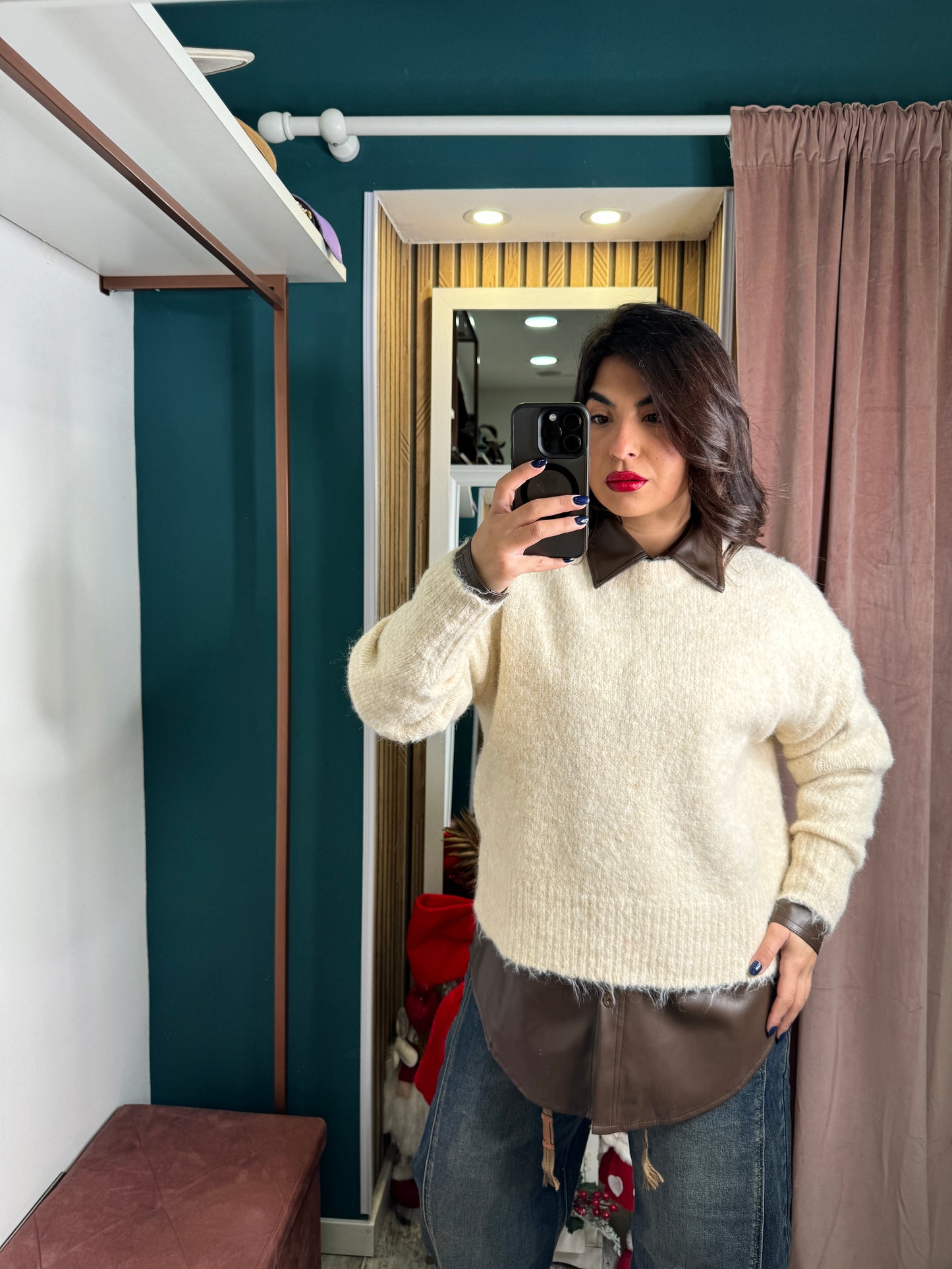 Pullover beige monique