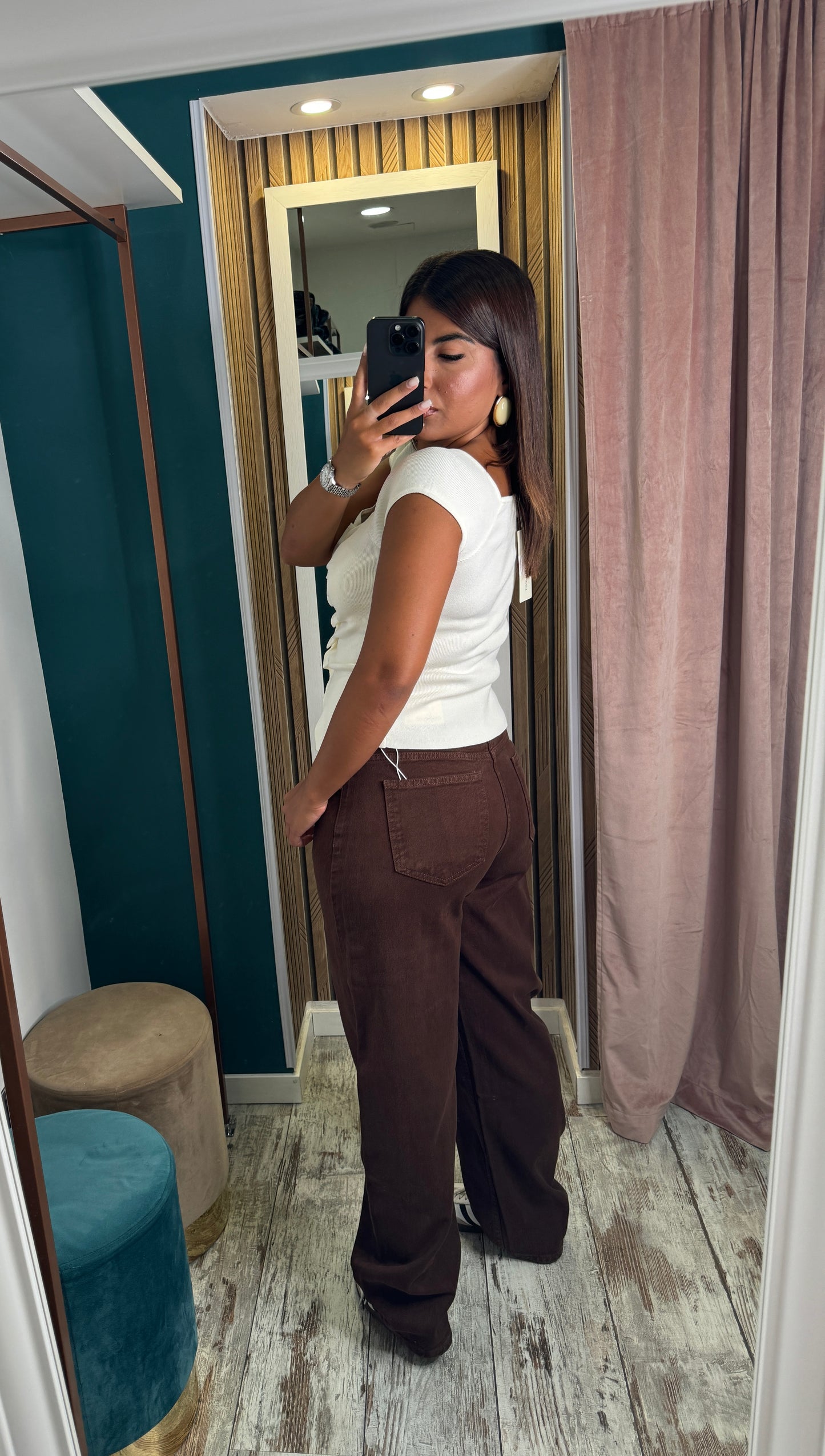 Jeans BananaFit brown