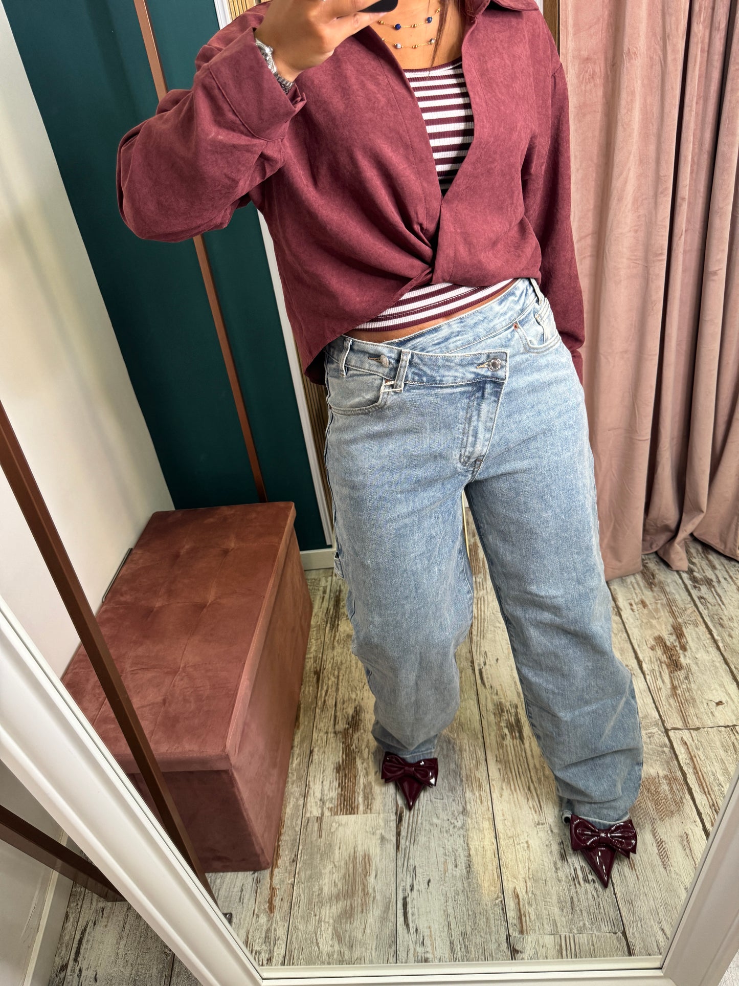 Jeans asimmetrico Ballon