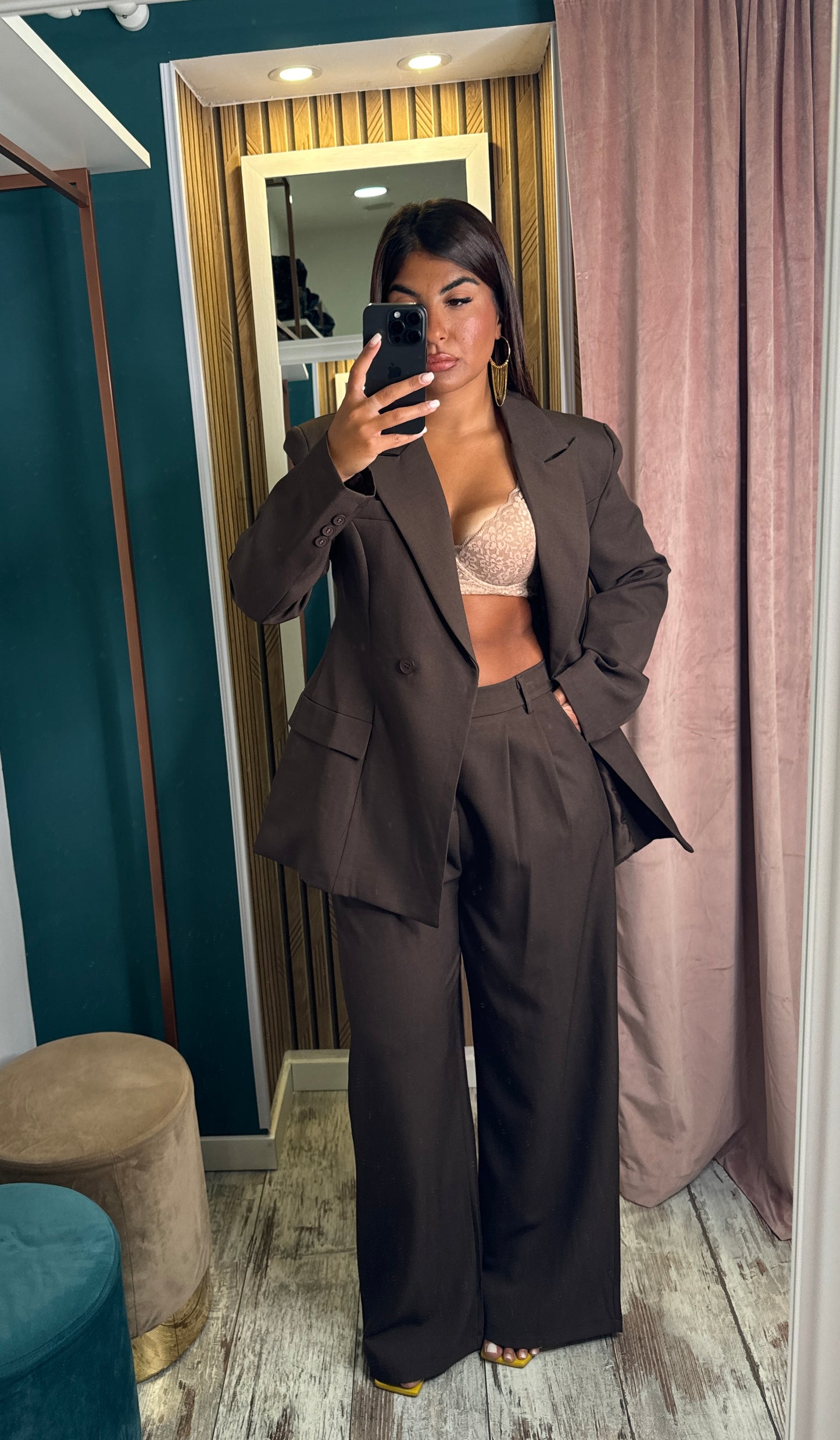 Tailleur premium choco