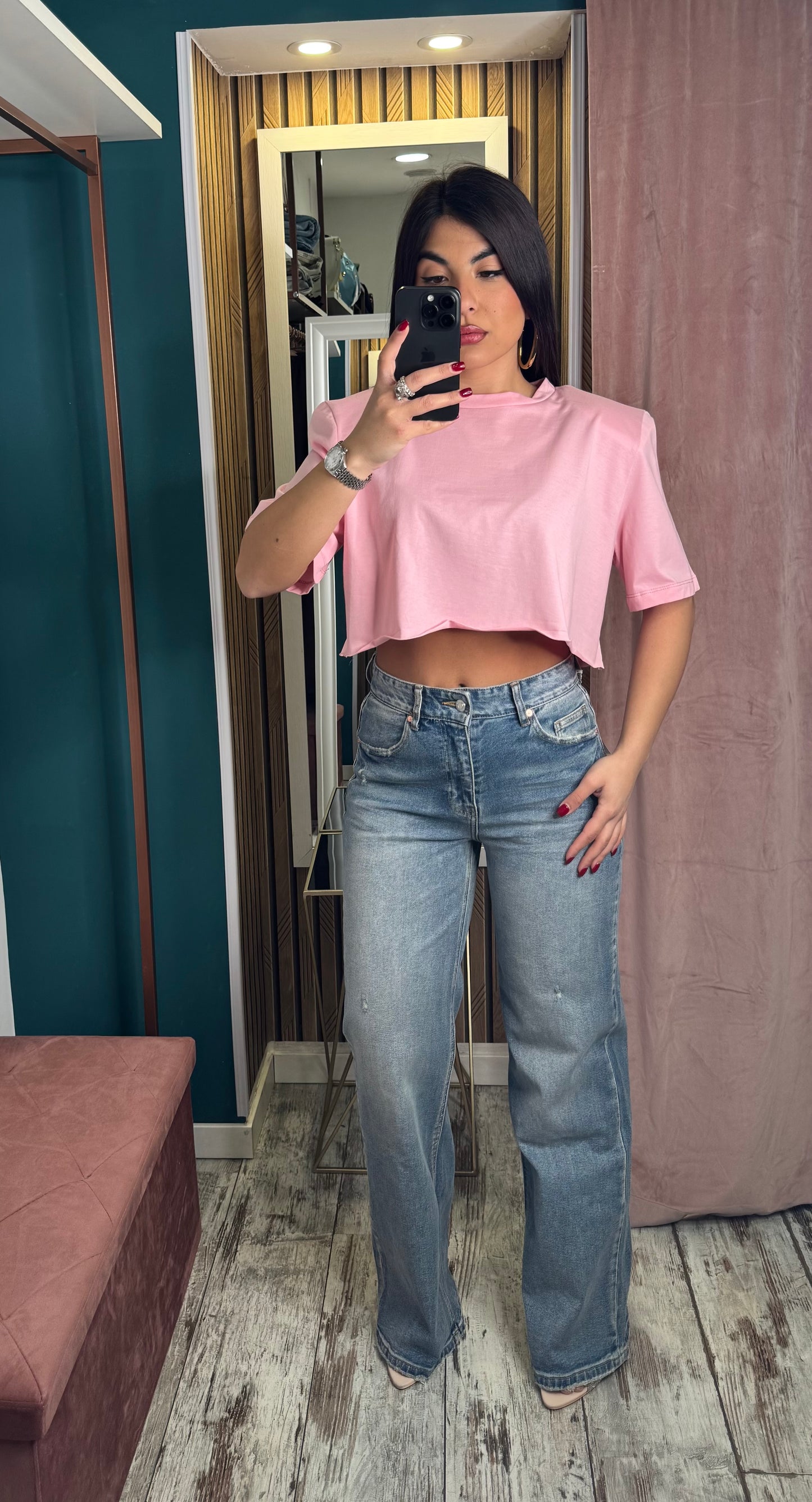 T shirt crop