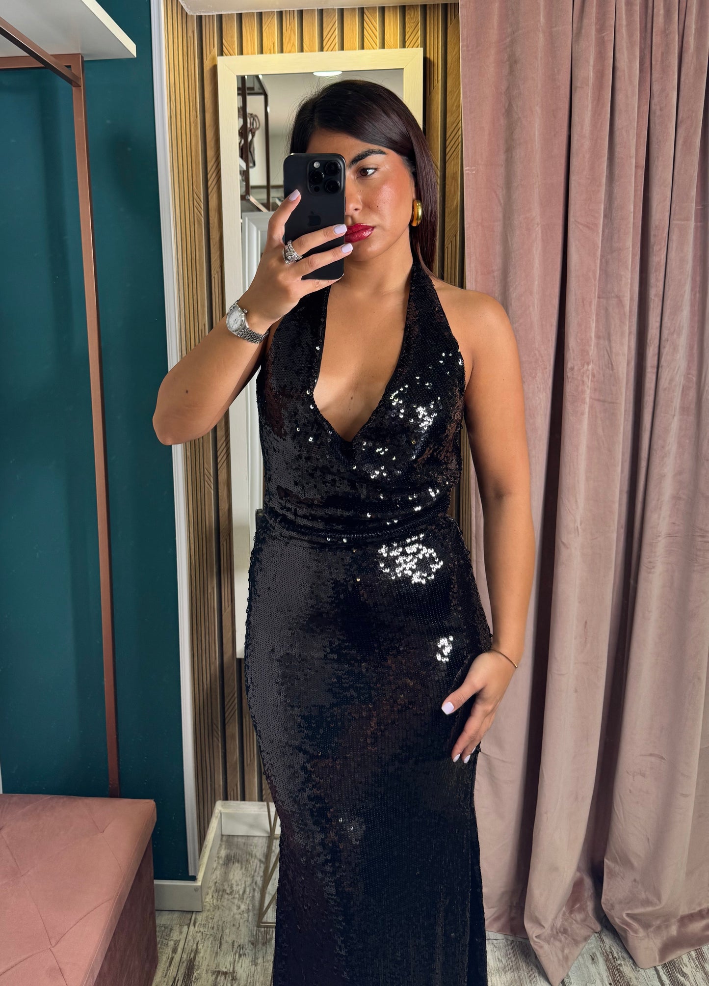 Vestito Paillettes Lumina