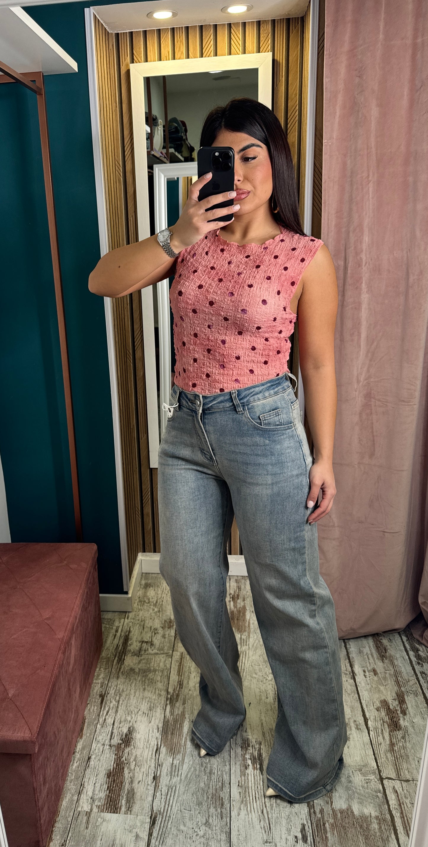 Jeans wide leg
