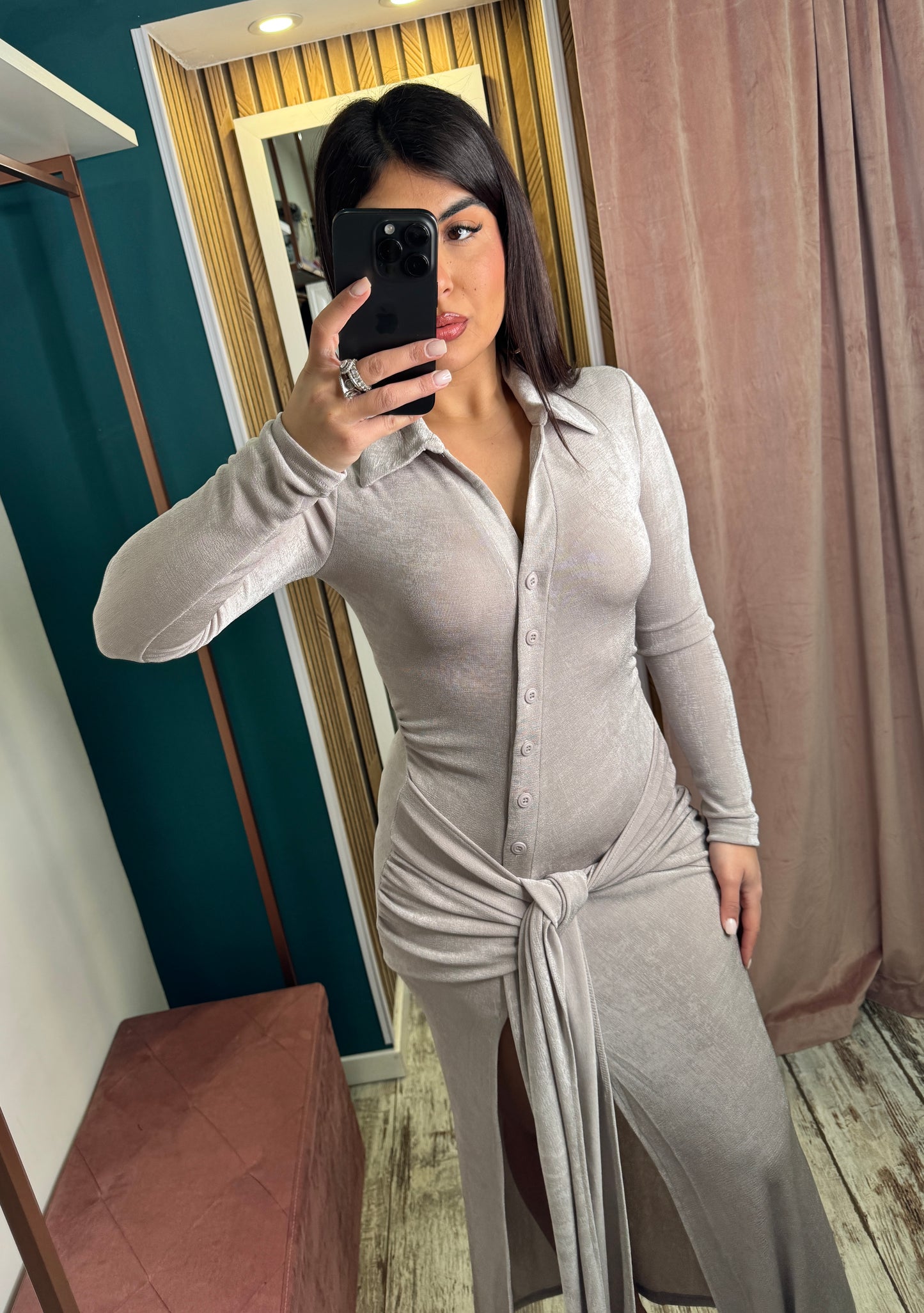 Vestito Loren grey