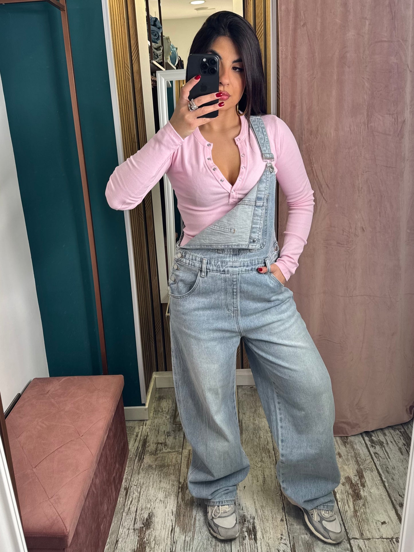 Salopette denim Laulia