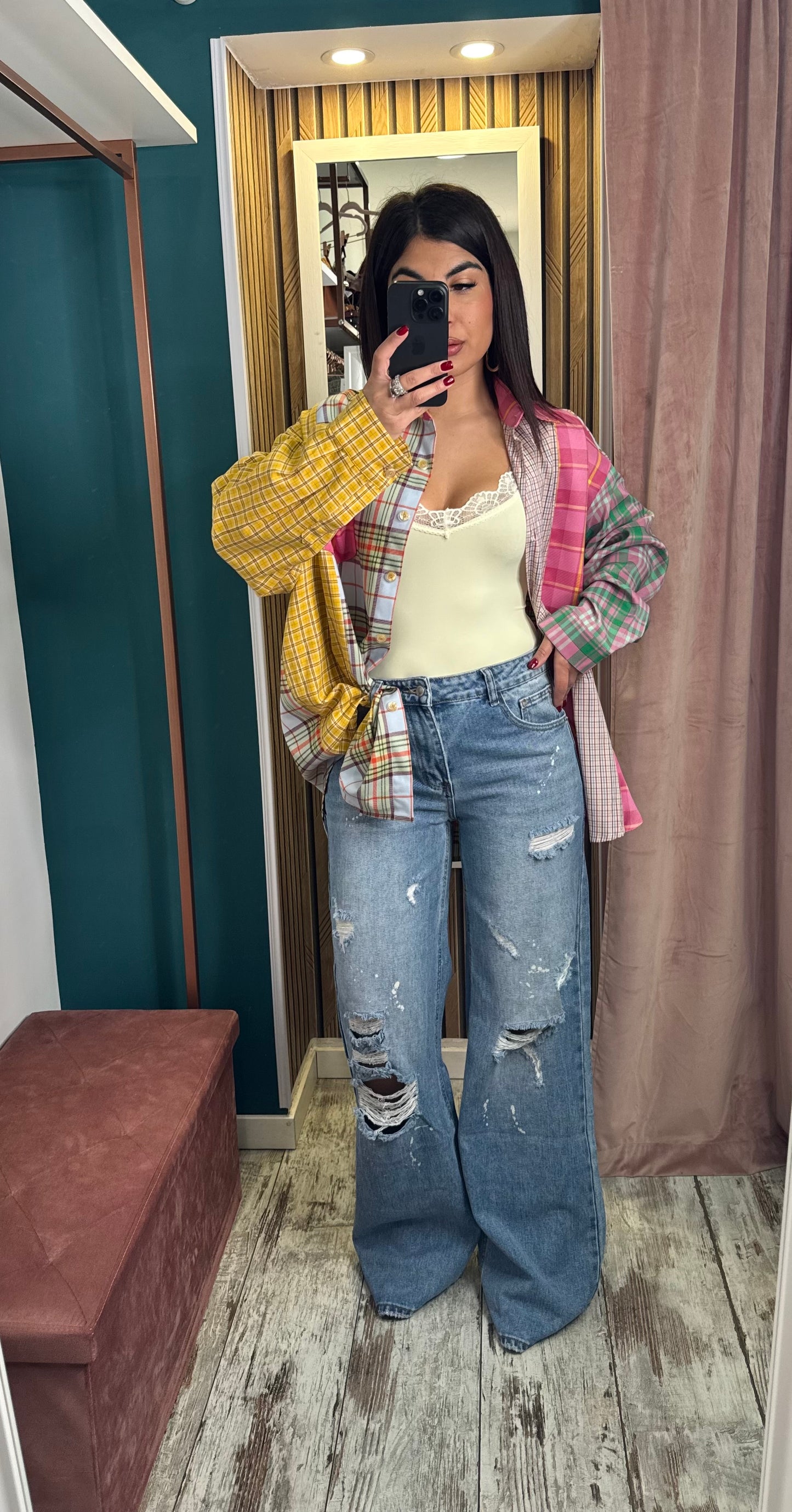 Camicia colorful
