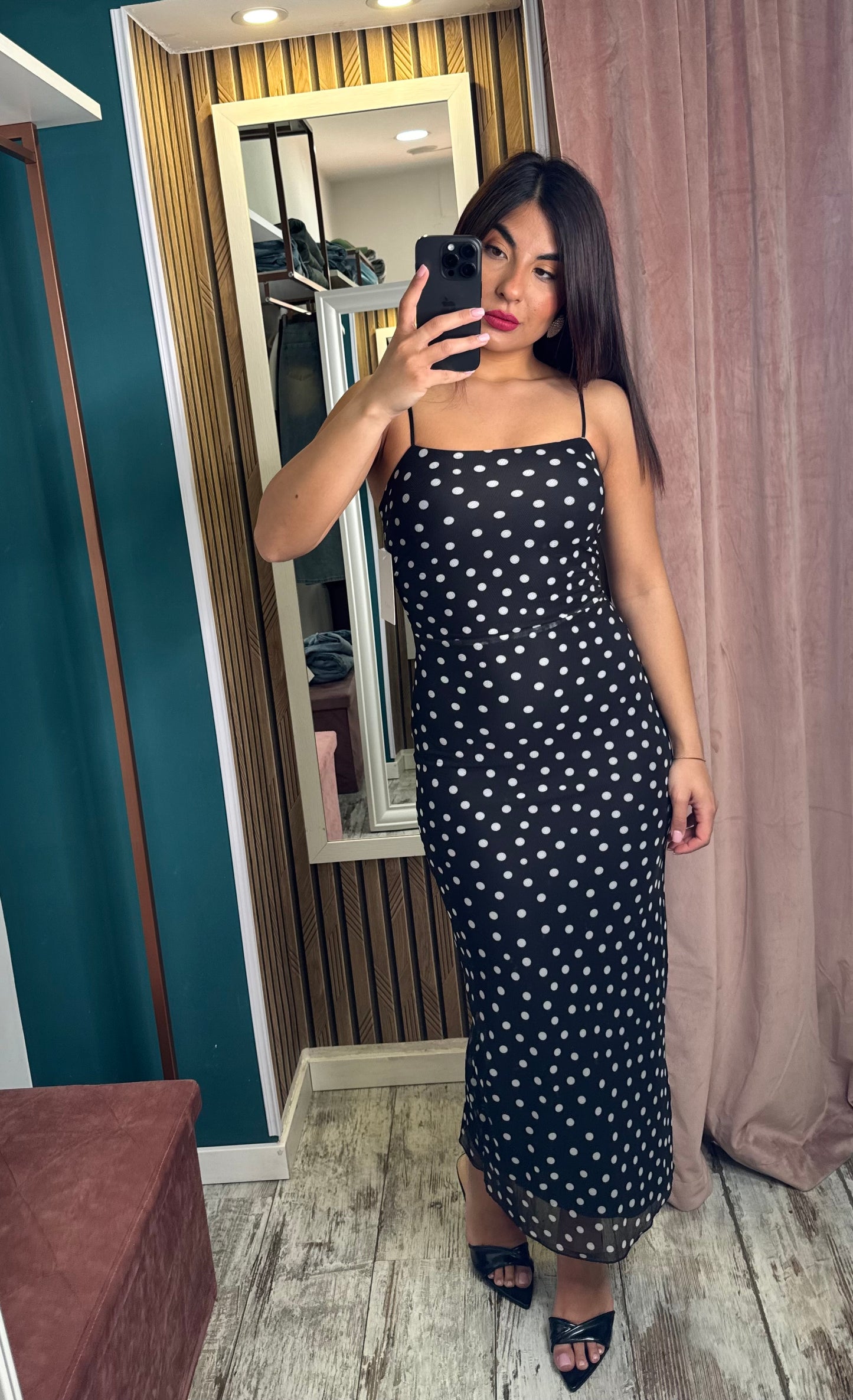 Vestito tubino pois