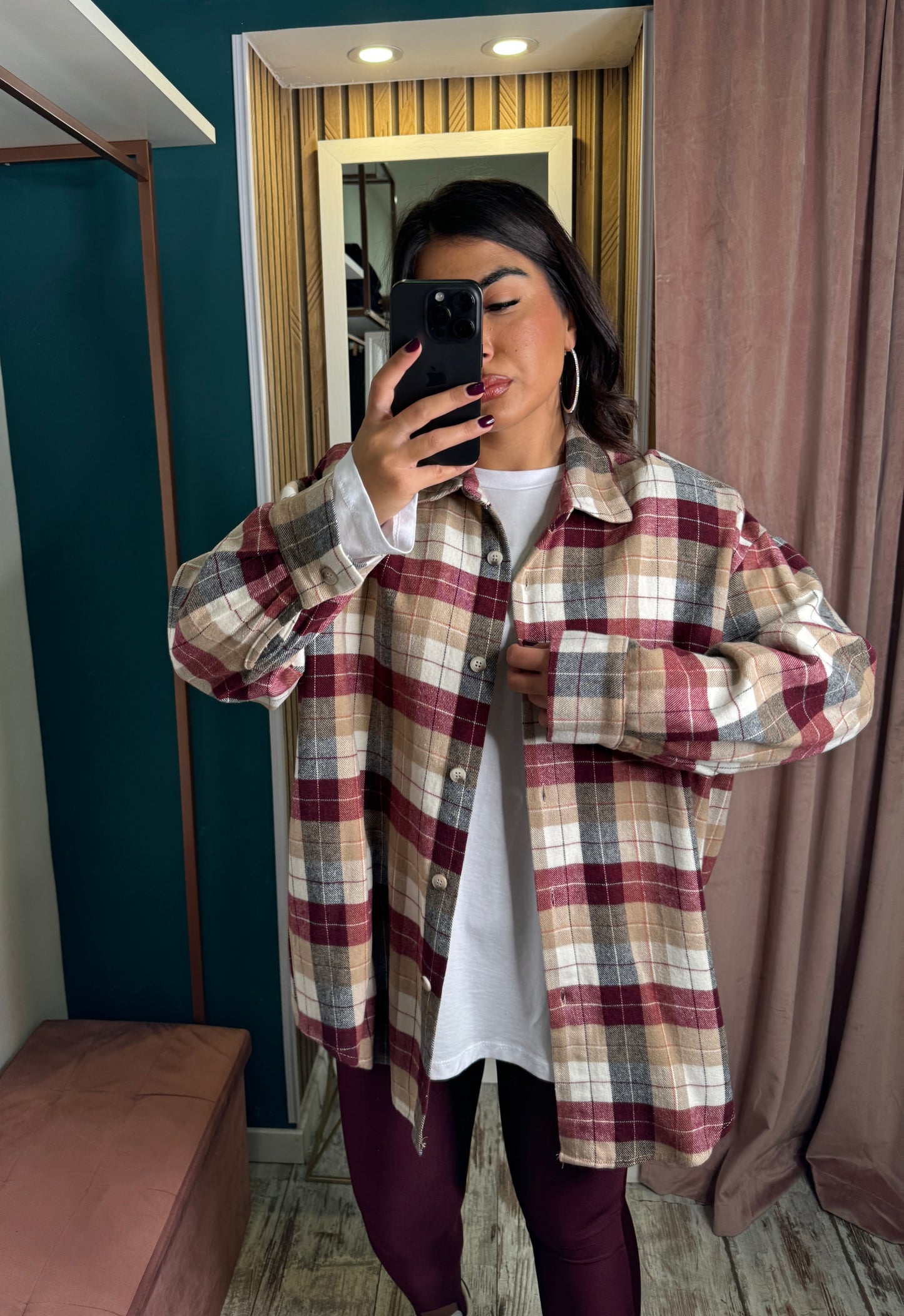 Camicia quadretti flanella