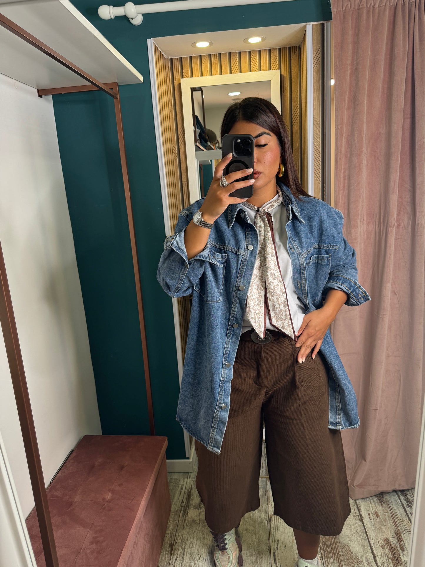 Camicia in denim chiaro