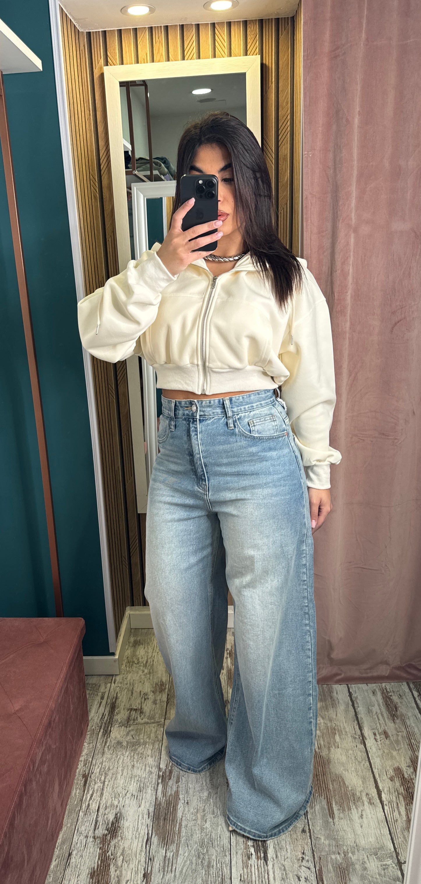 Felpa crop