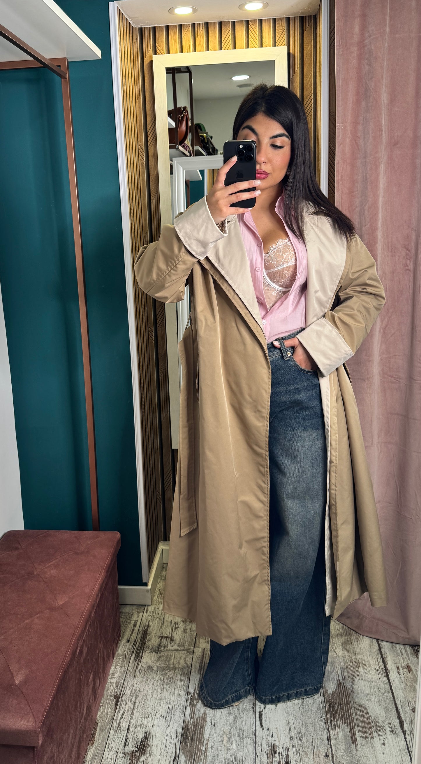Trench beige Oly