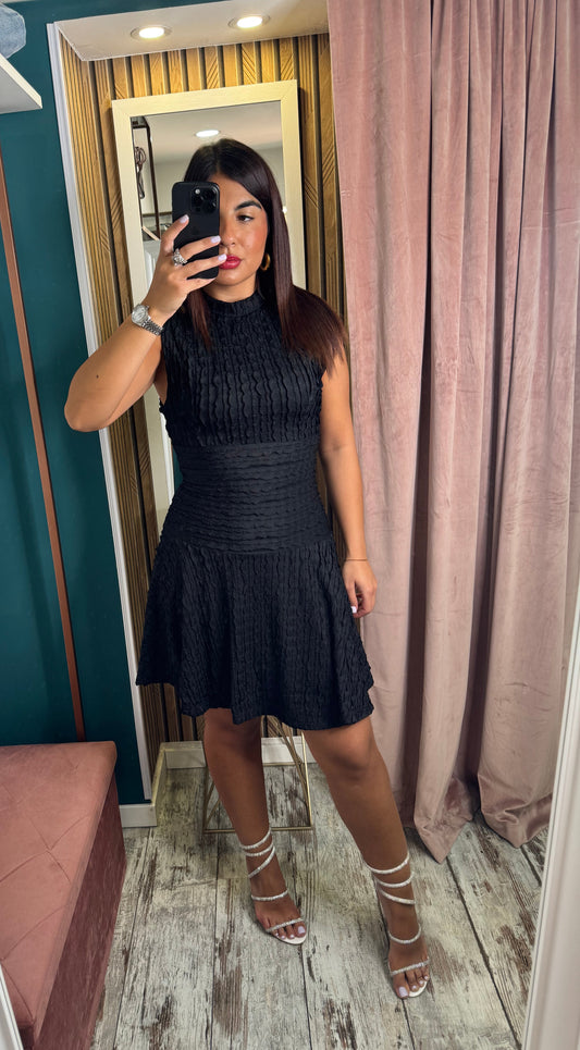 Vestito corto black