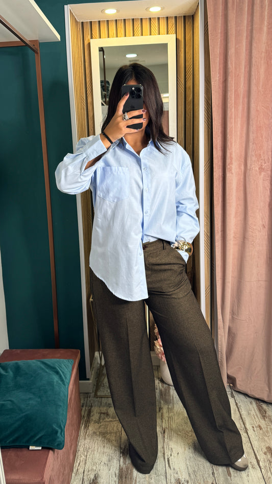 Pantaloni Jennifer marrone