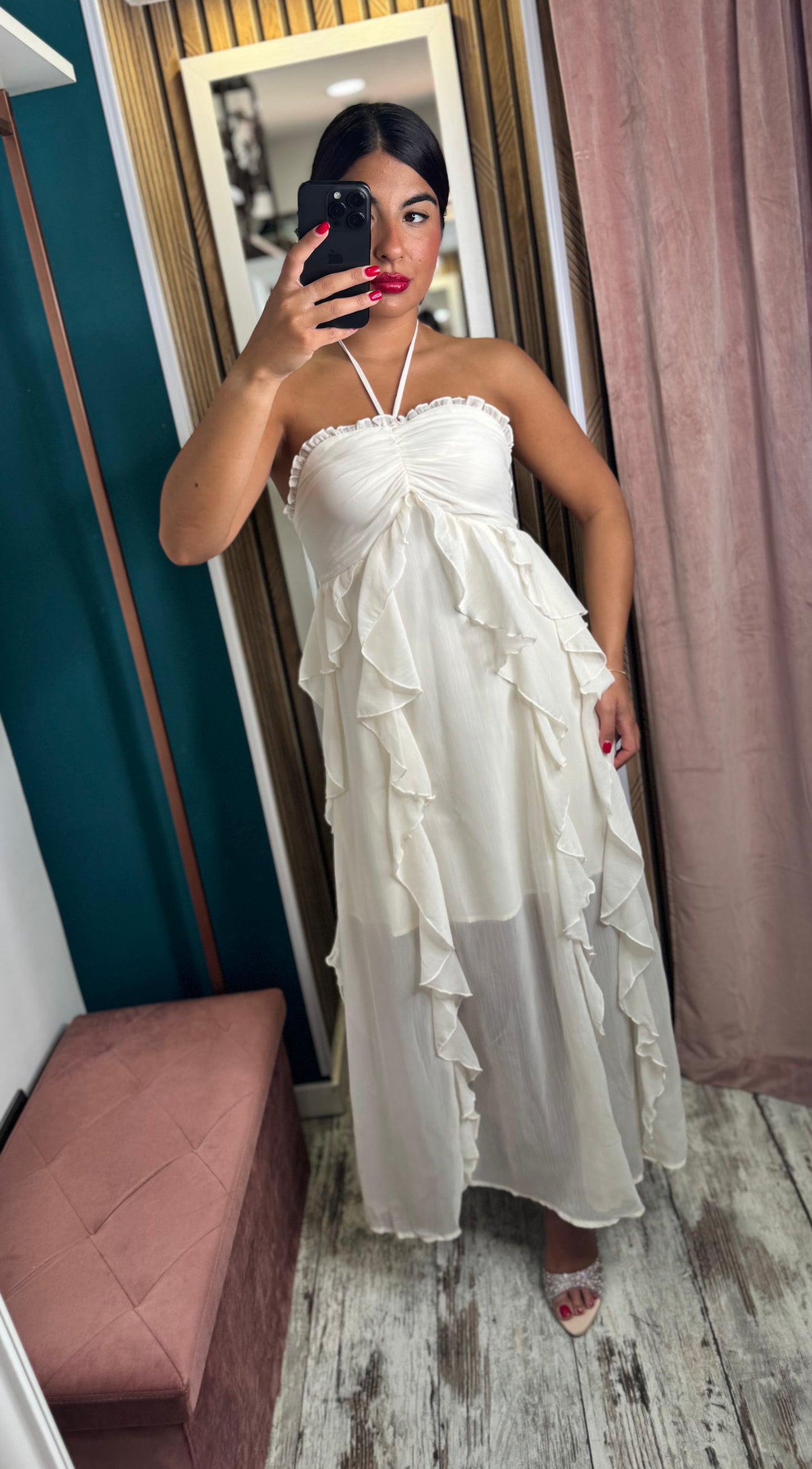 Vestito Shaila apericot