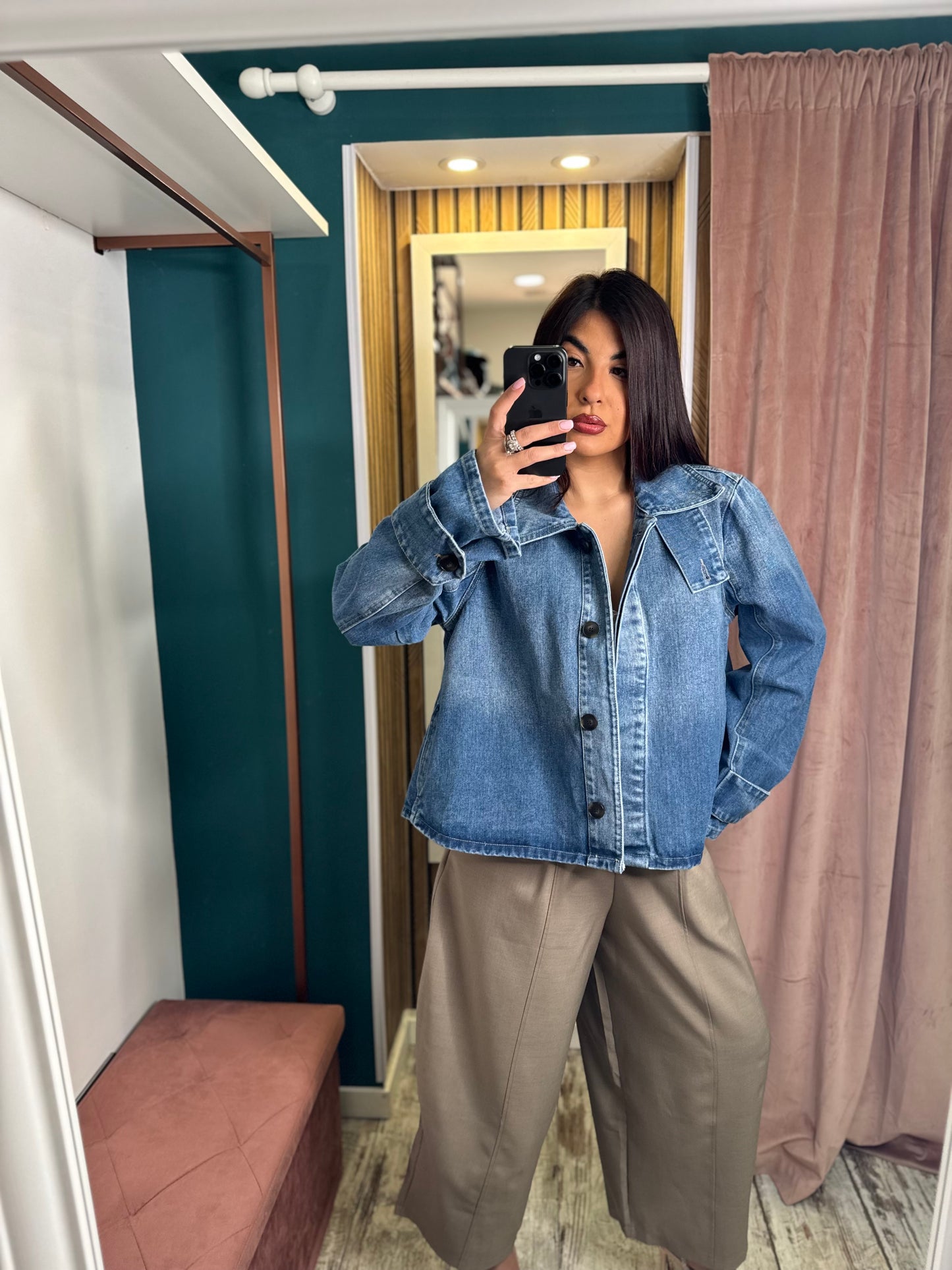 Giacca denim Saint
