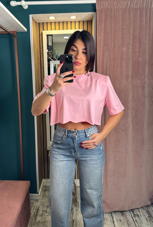 T shirt crop