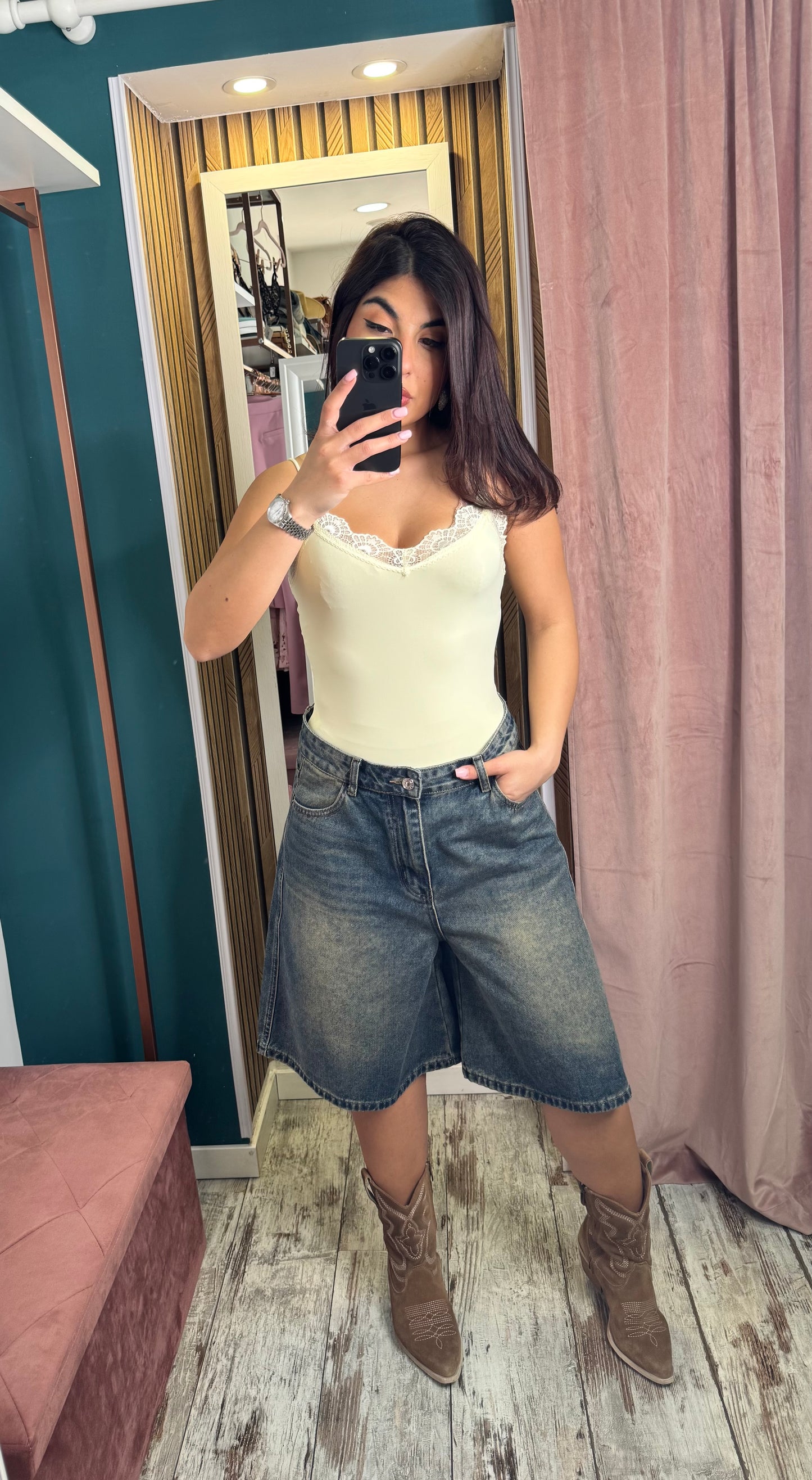 Body lycra merletto Dory