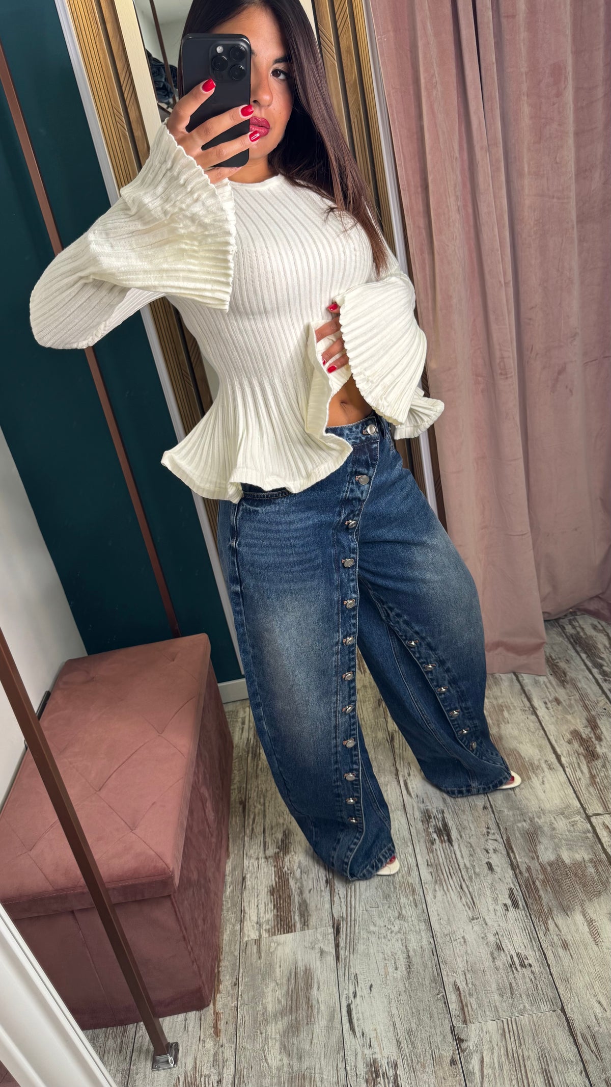 Jeans Botton blue