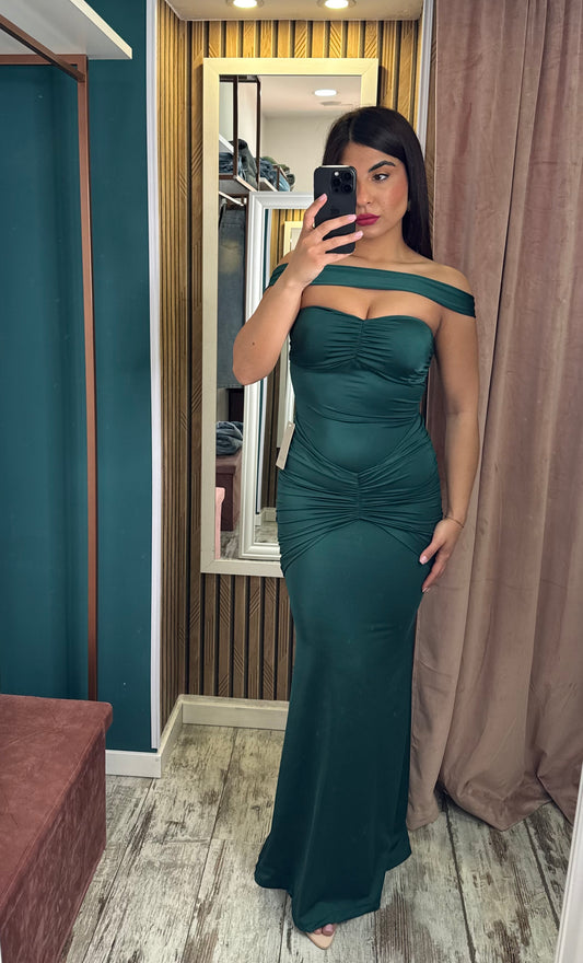 Vestito Flaminia verde
