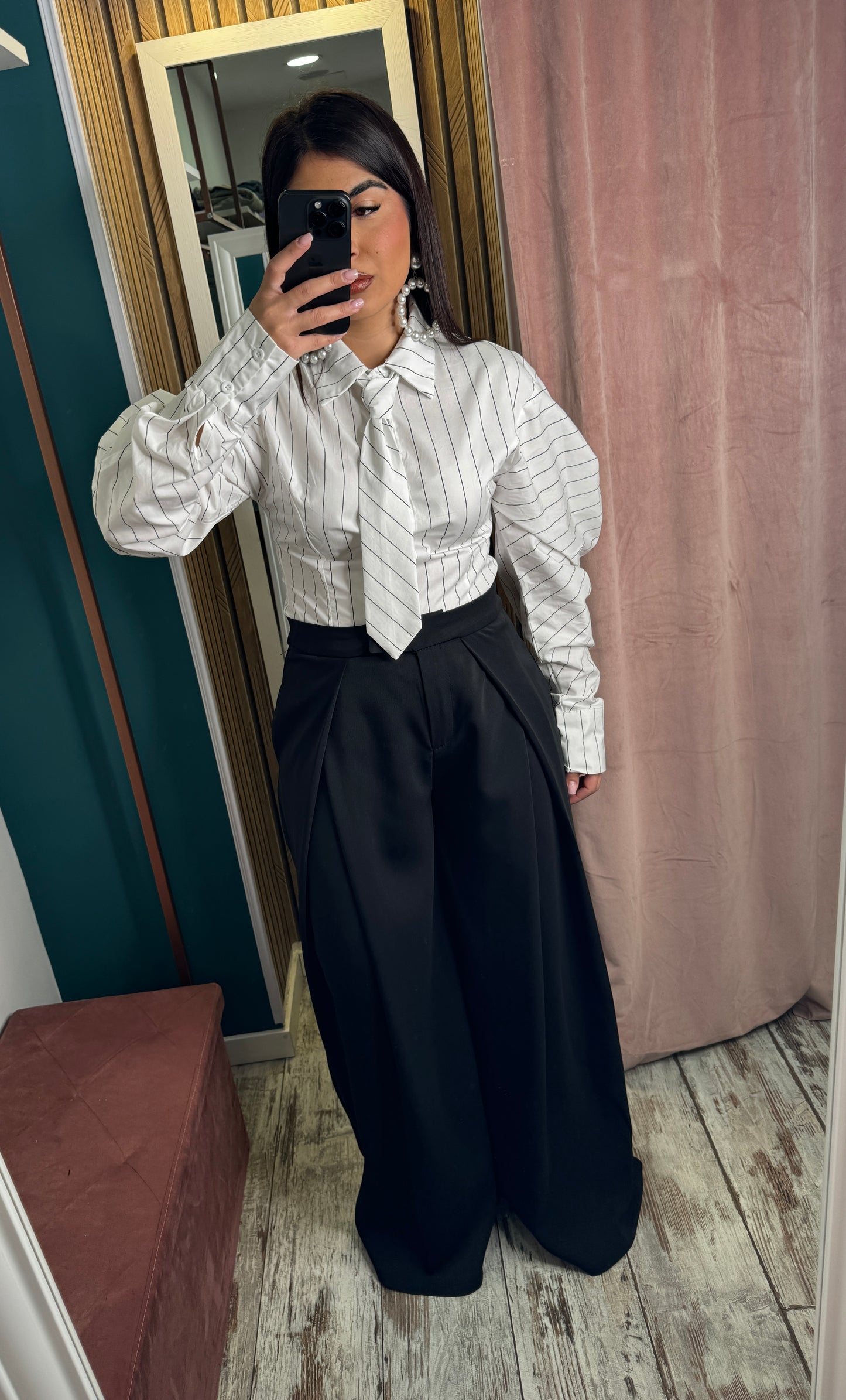 Pantaloni Genesis nero