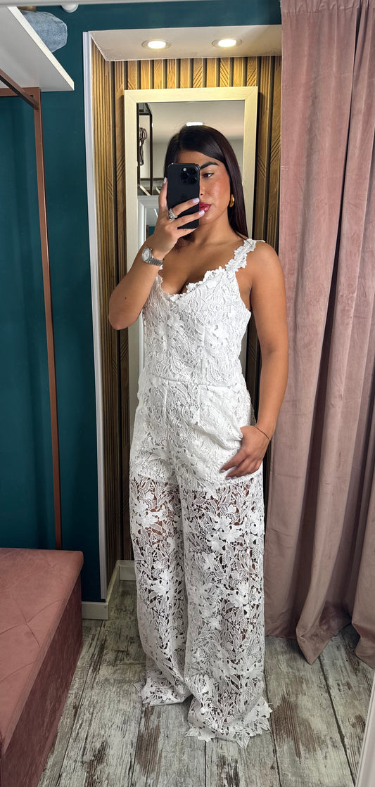 Jumpsuit macramè Lumina