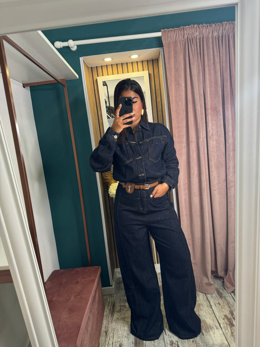 Tuta intera jeans