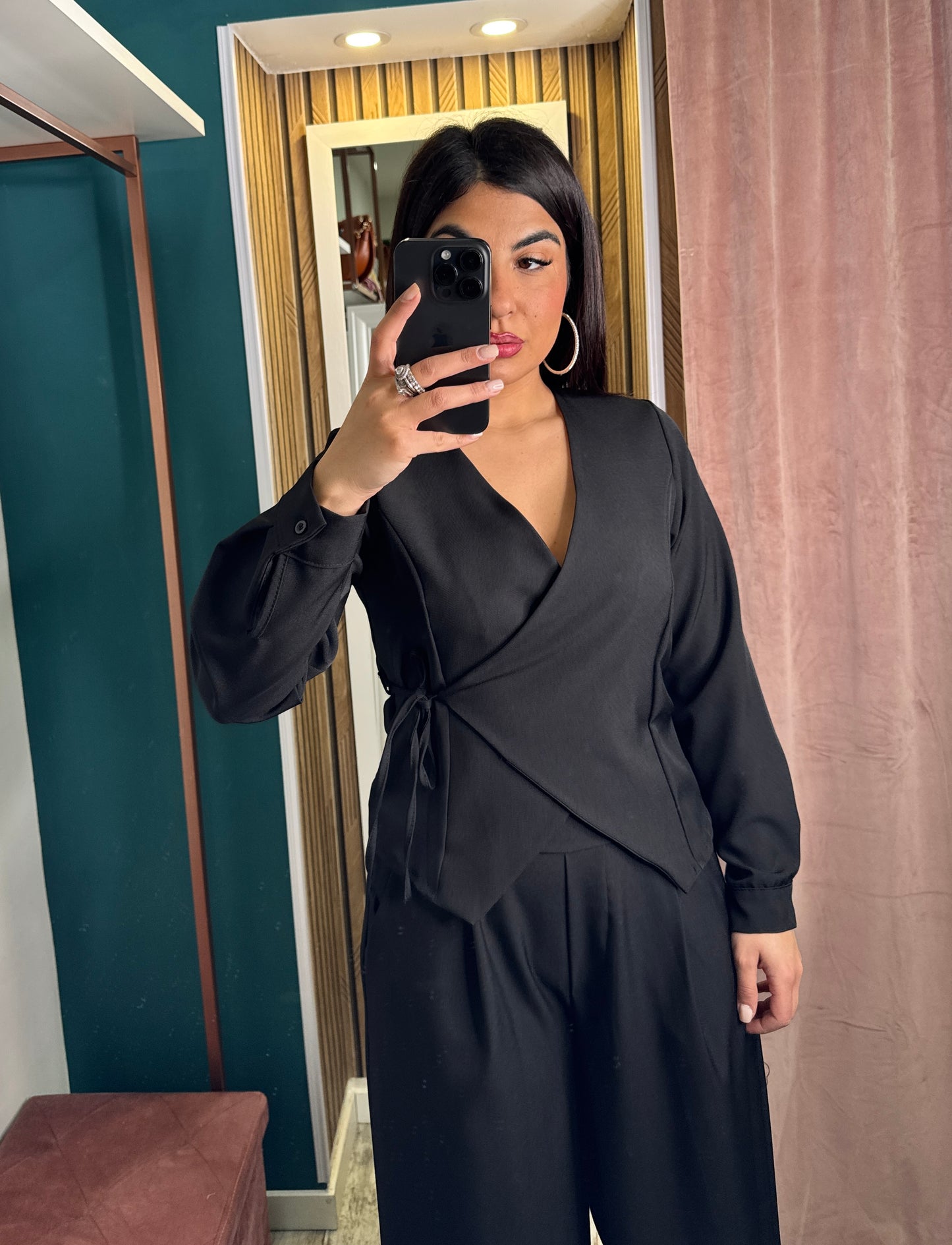 Coordinato Elena nero