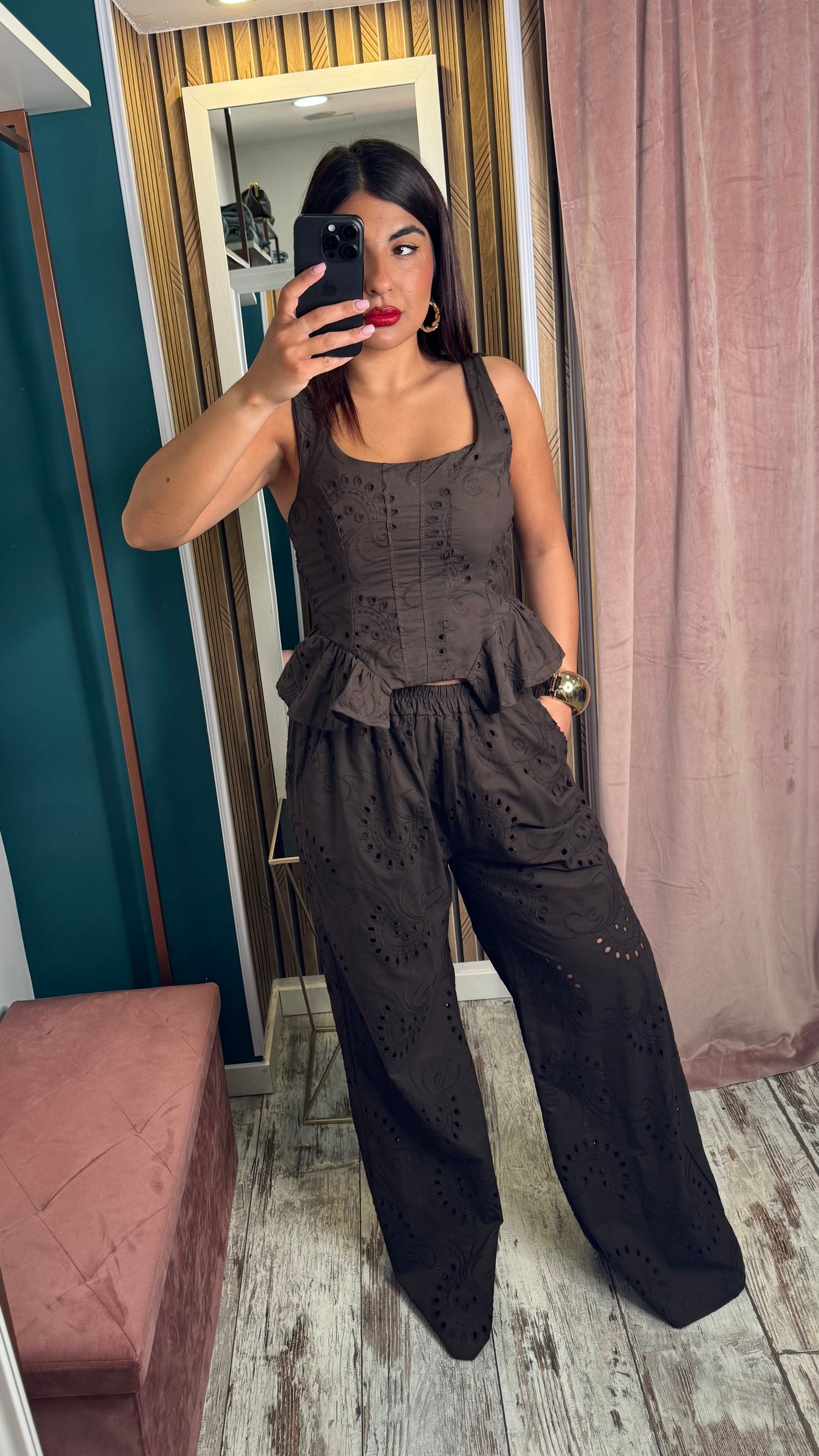Coordinato brown san gallo