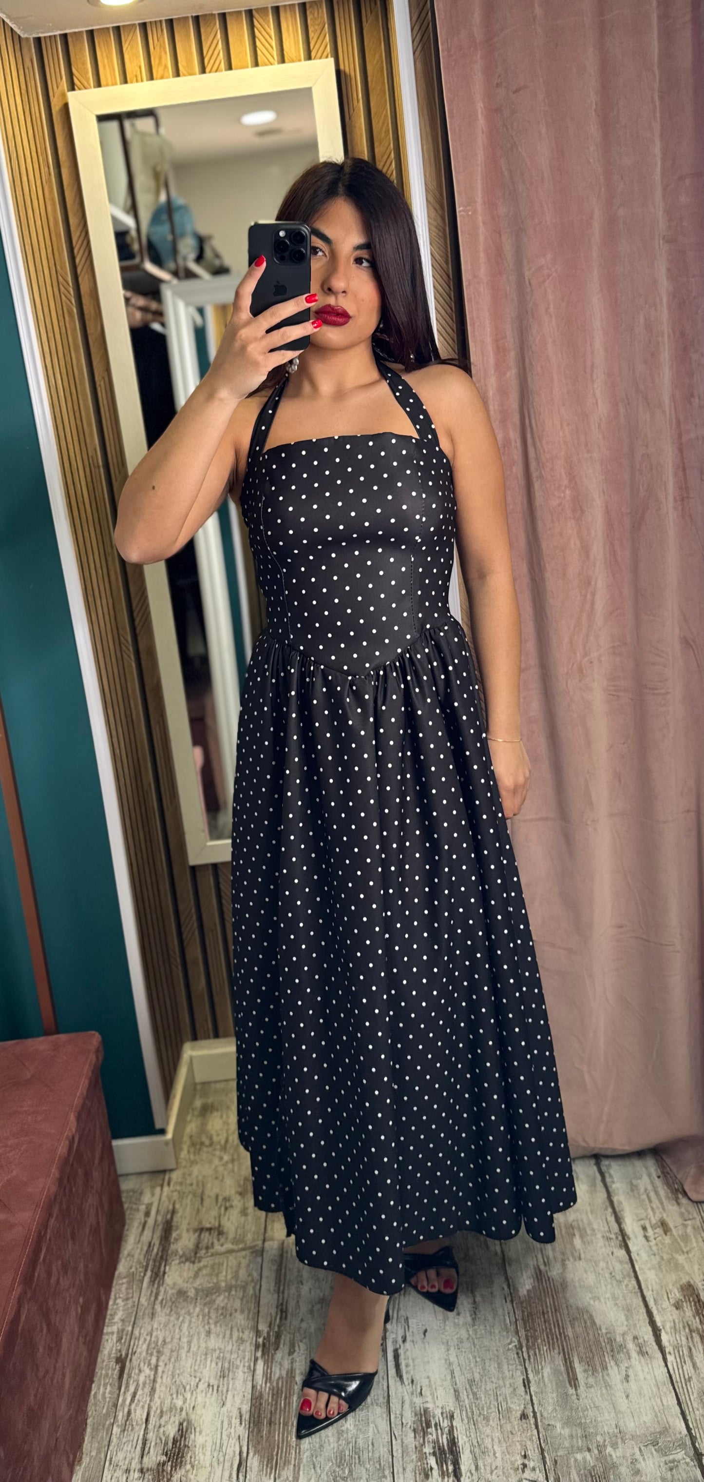 Vestito Pois Brigitte