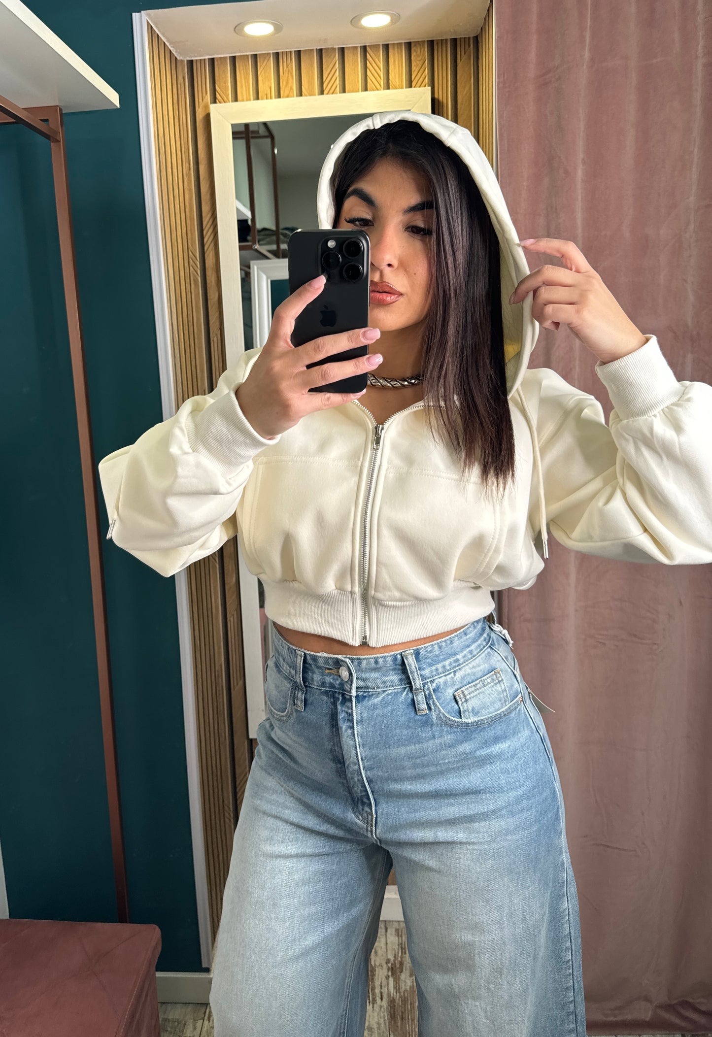Felpa crop