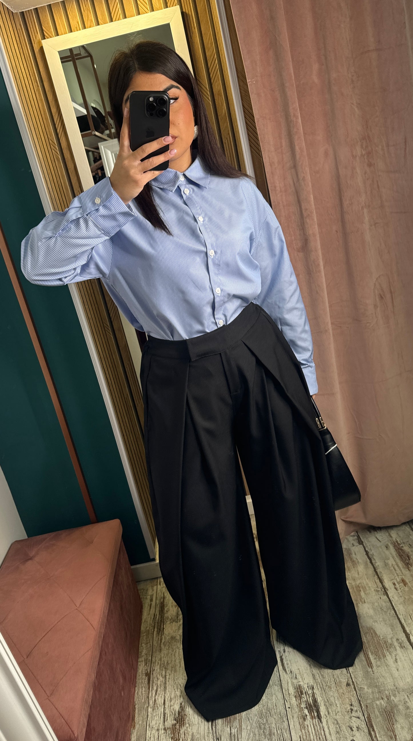 Pantaloni ballon nero