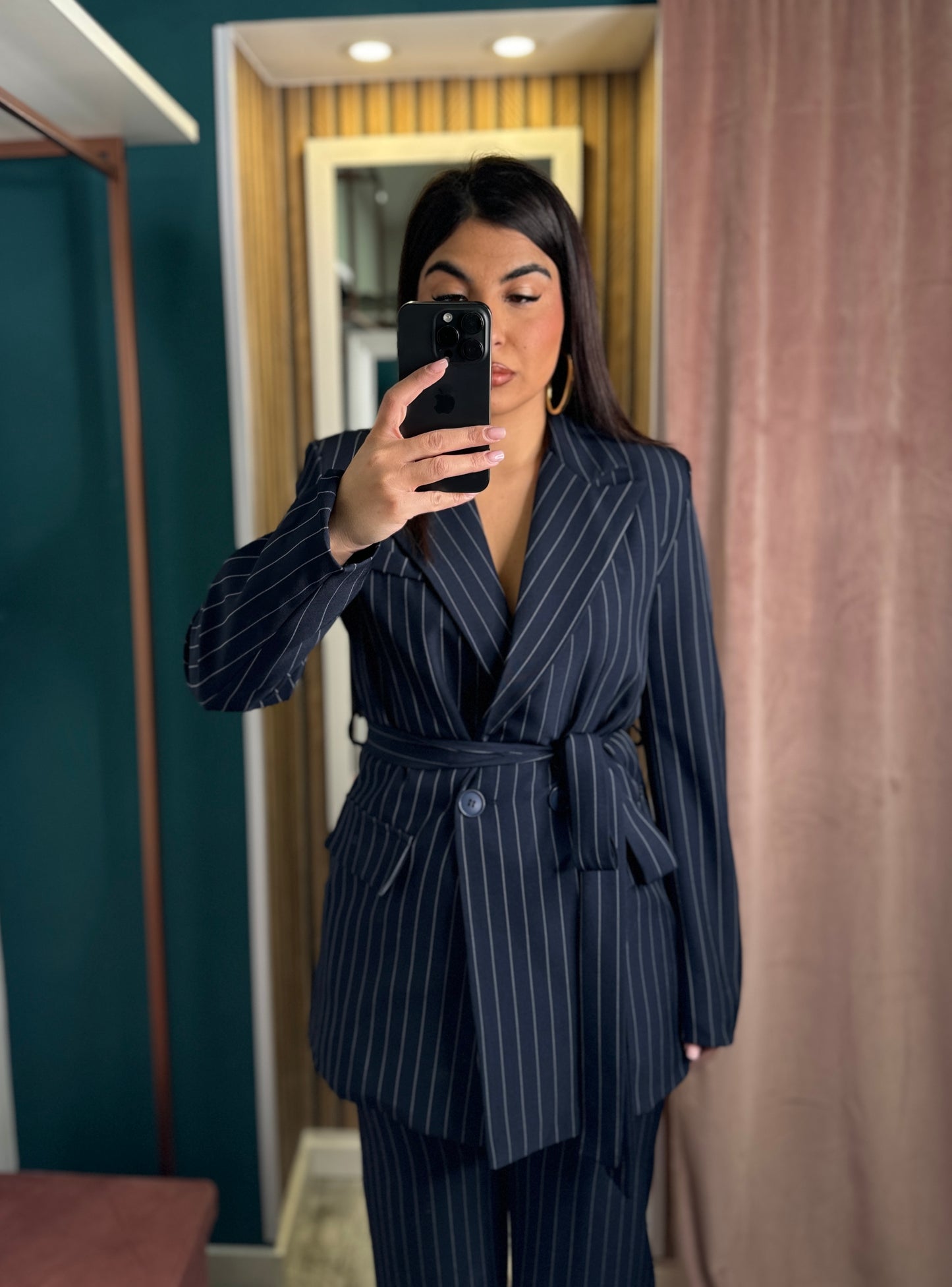 Tailleur righe Dafne