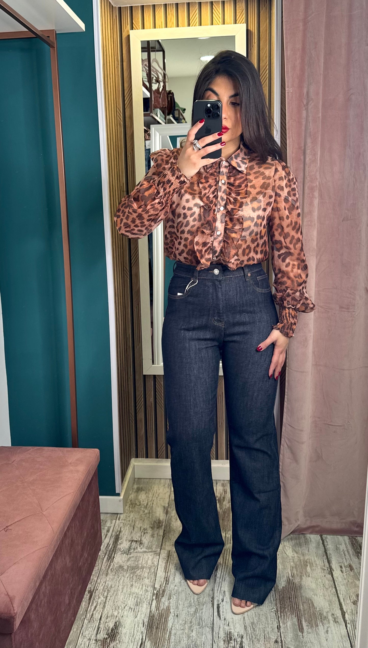 Jeans Wide Leg blu26