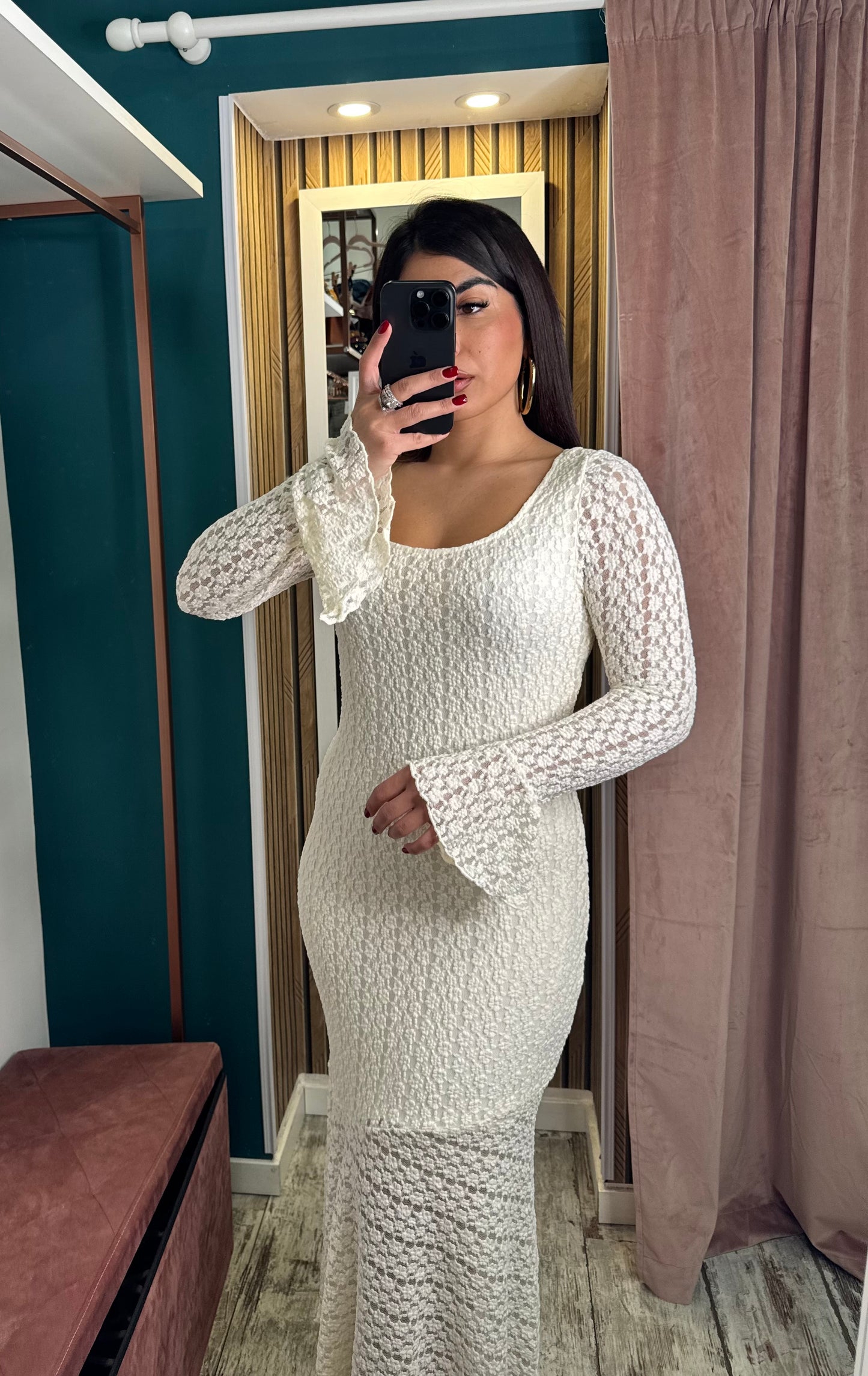 Vestito Desirè panna