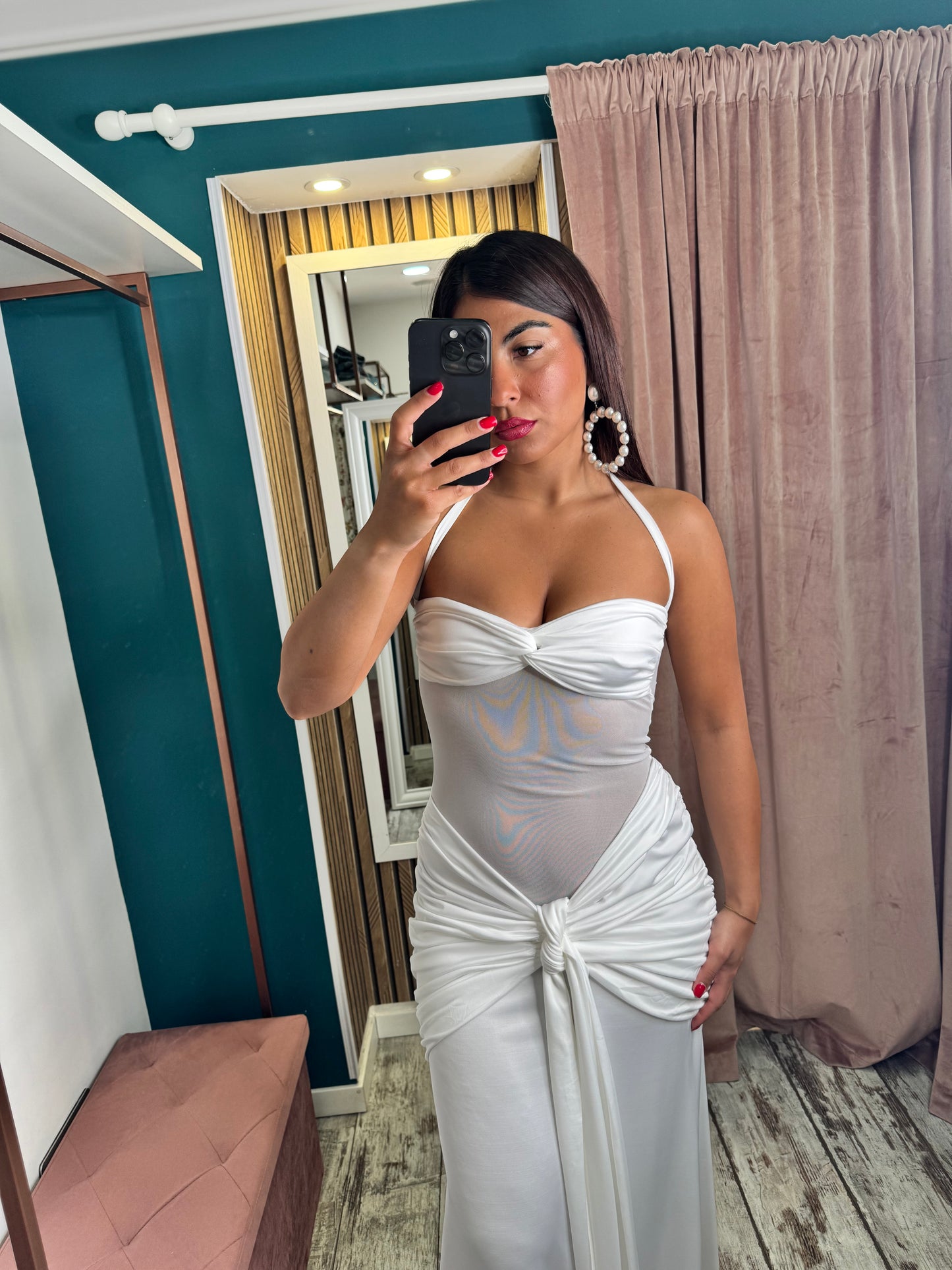 Vestito White Dea