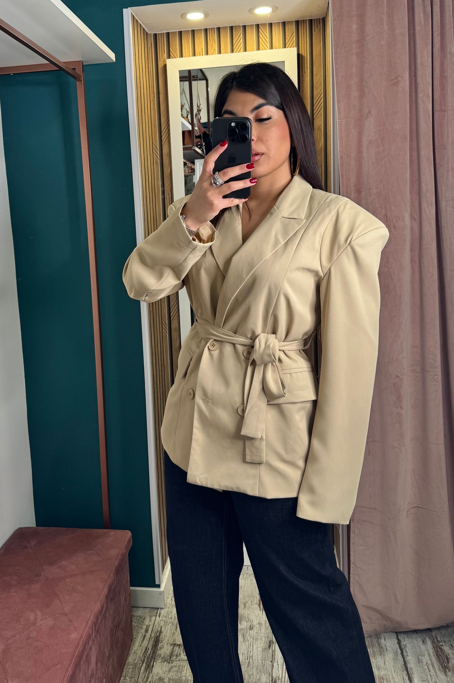 Blazer Flavia verde