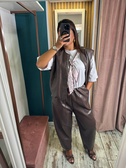 Pantaloni Justwest Leather