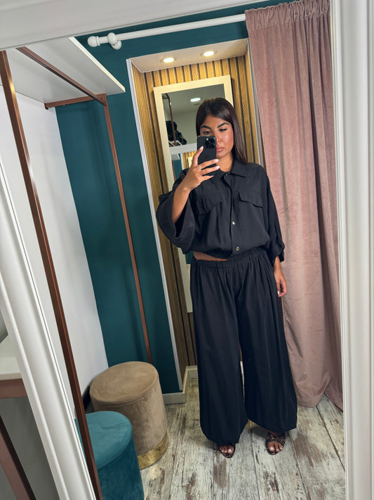 Pantaloni comfy nero