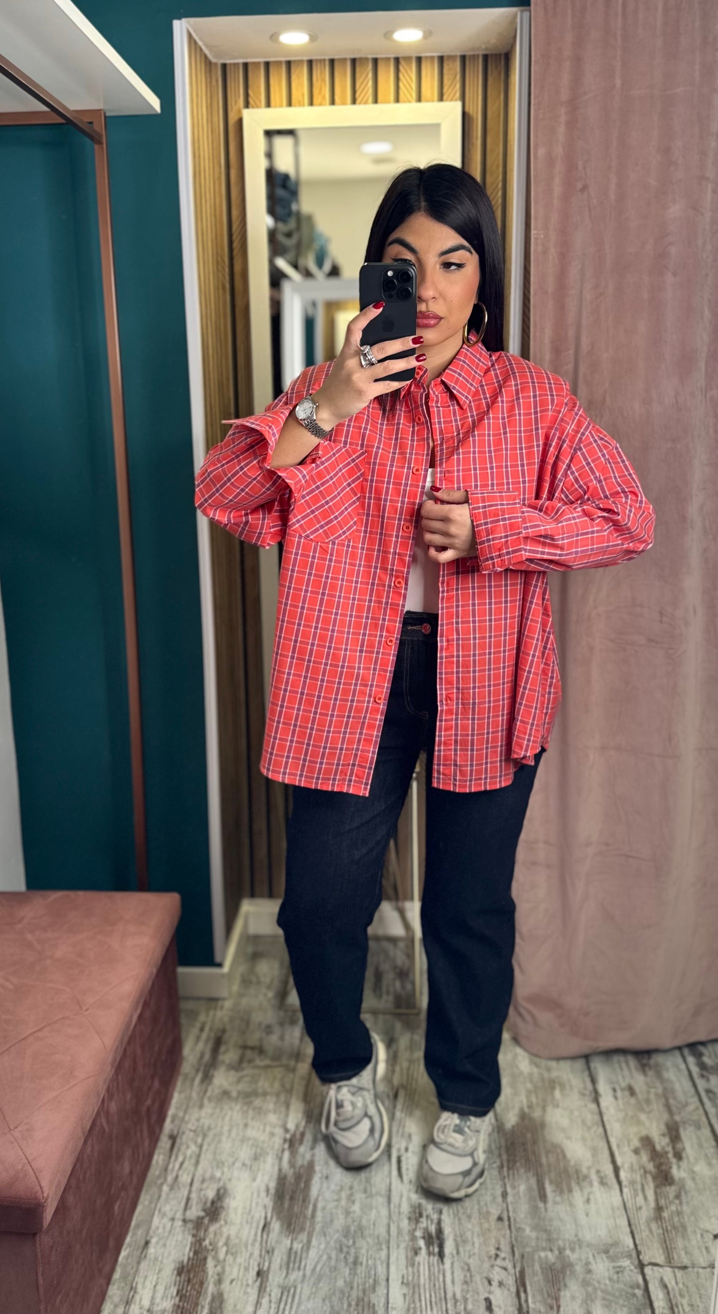 Camicia quadretti Nina