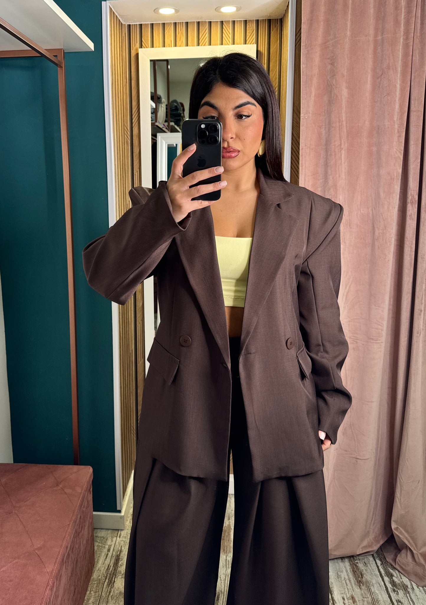 Tailleur choco