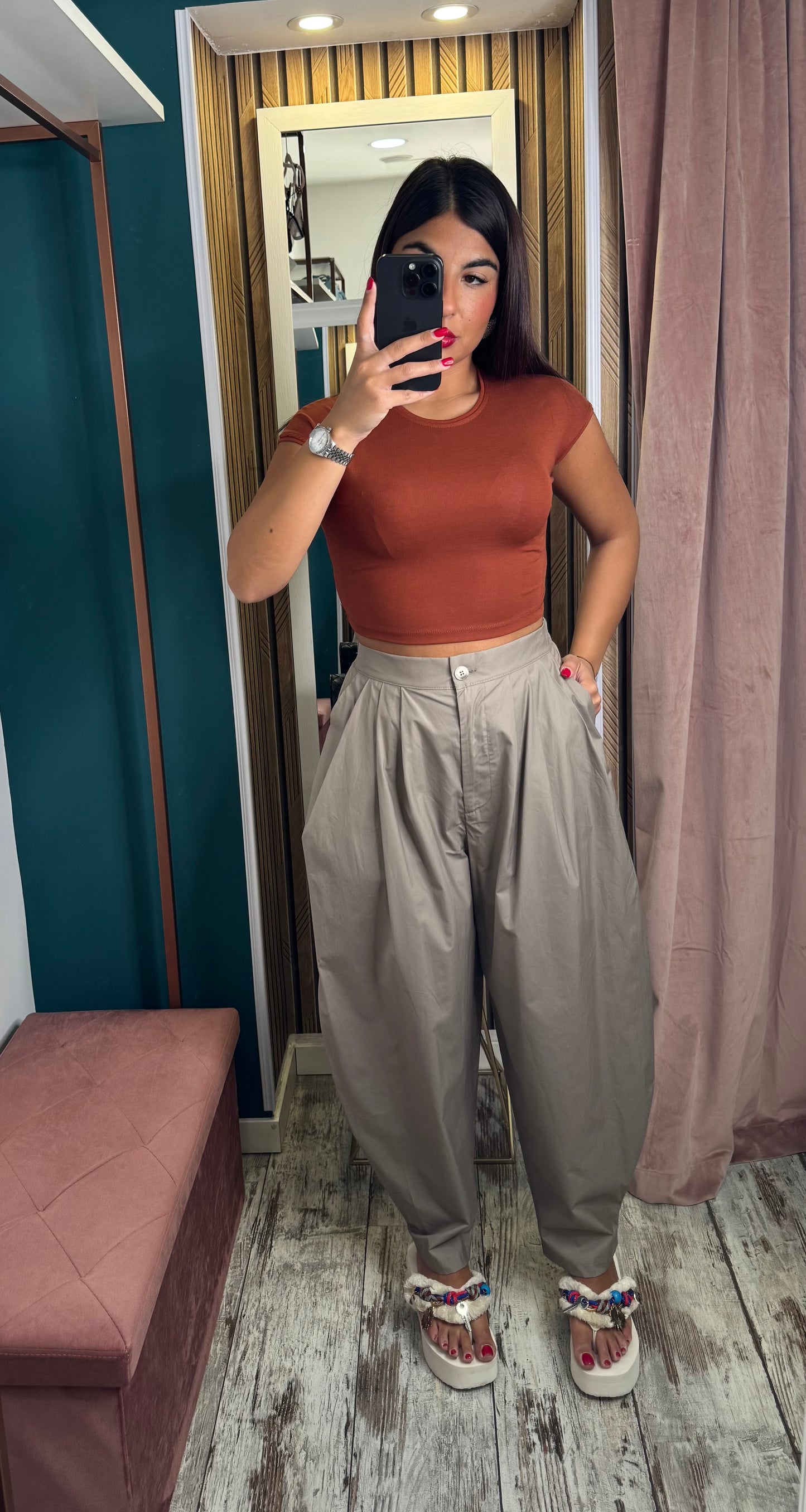 Pantaloni Fango Demetra