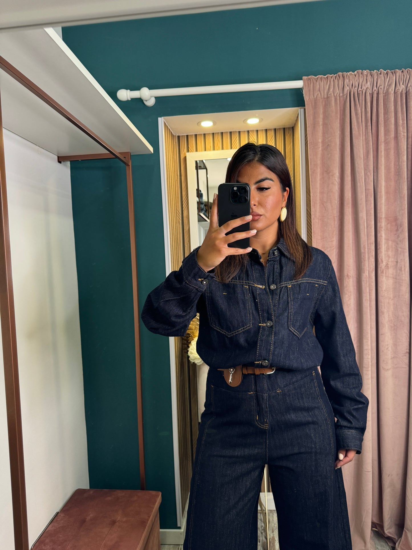 Tuta intera jeans