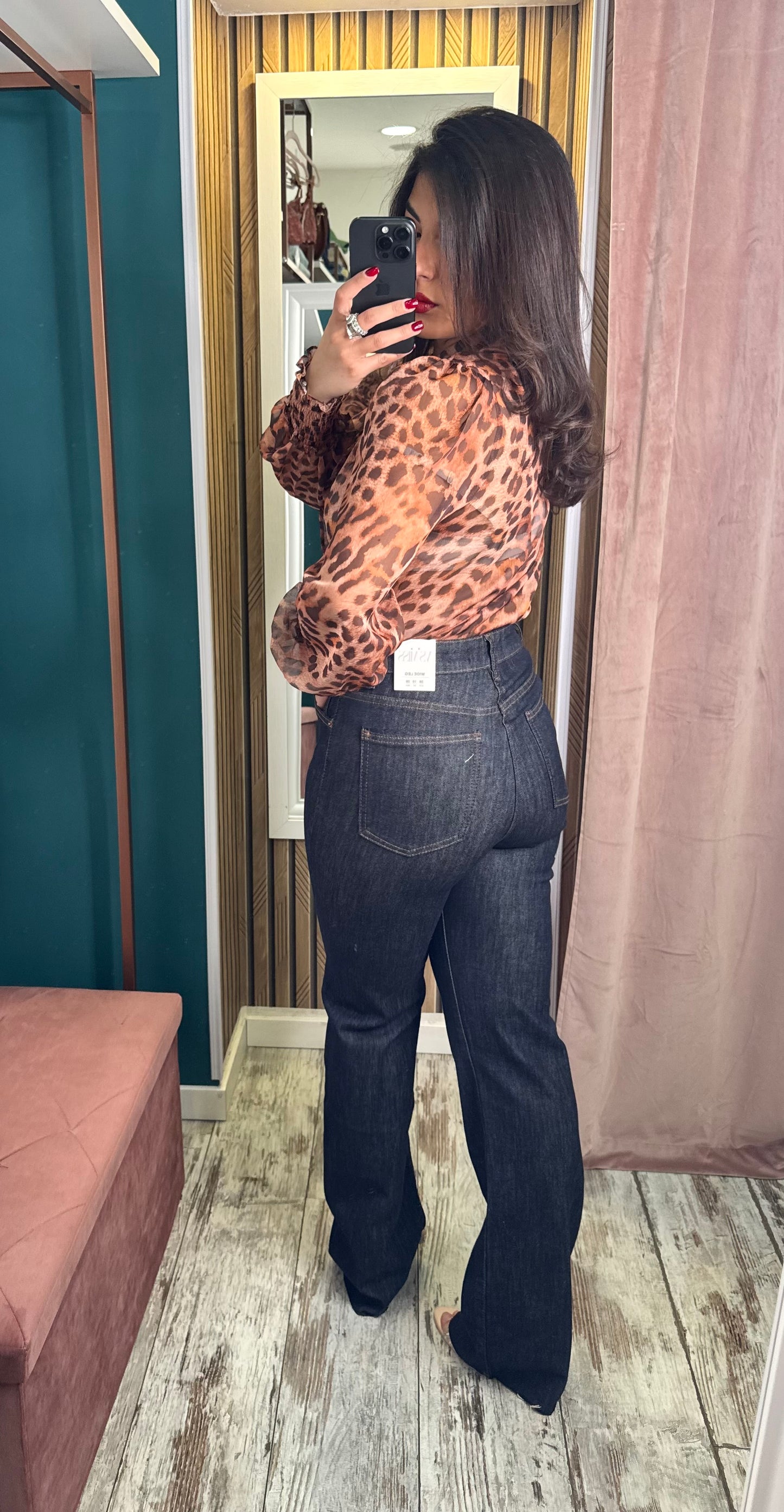 Jeans Wide Leg blu26